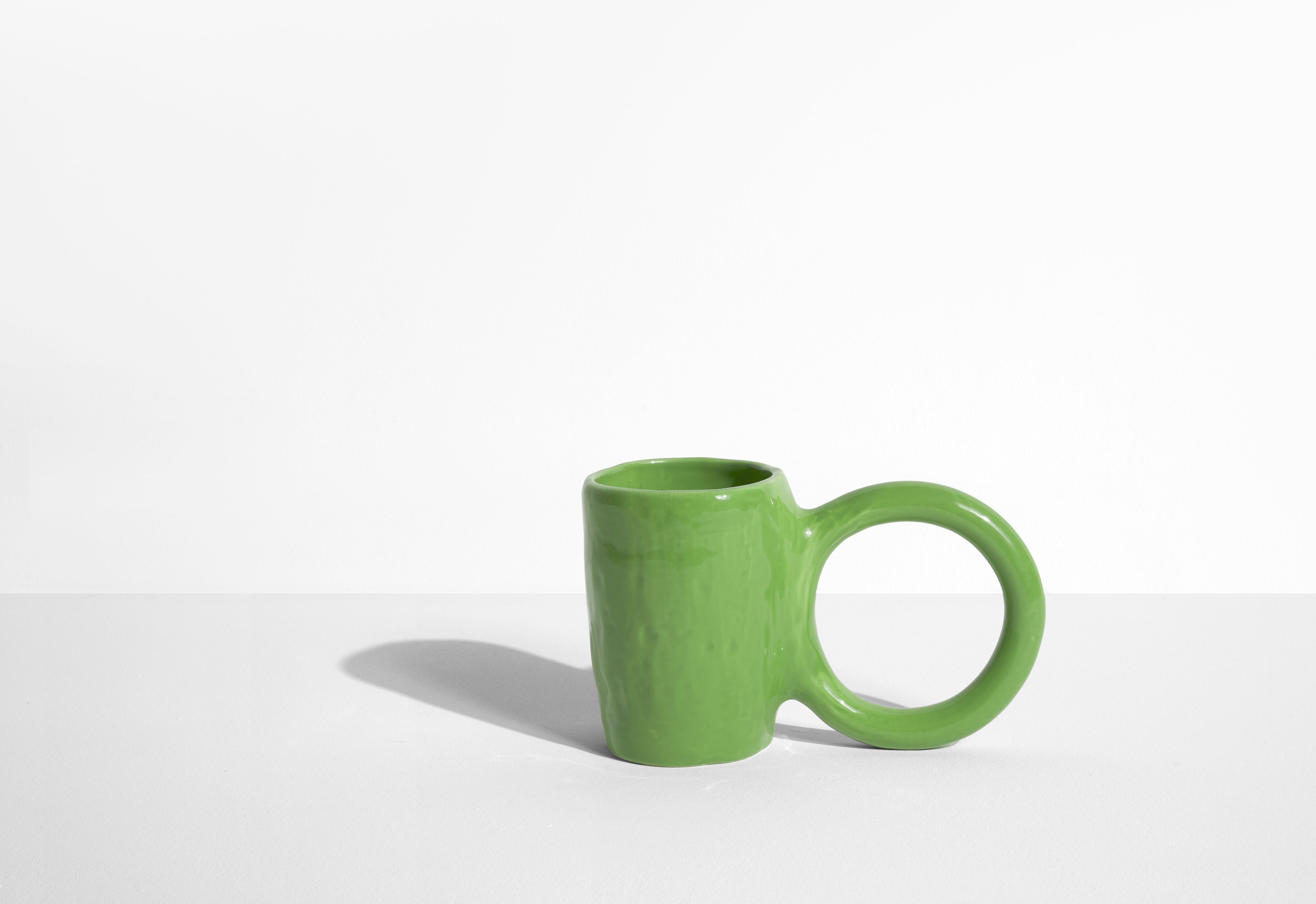 Donut mok met groene kleur