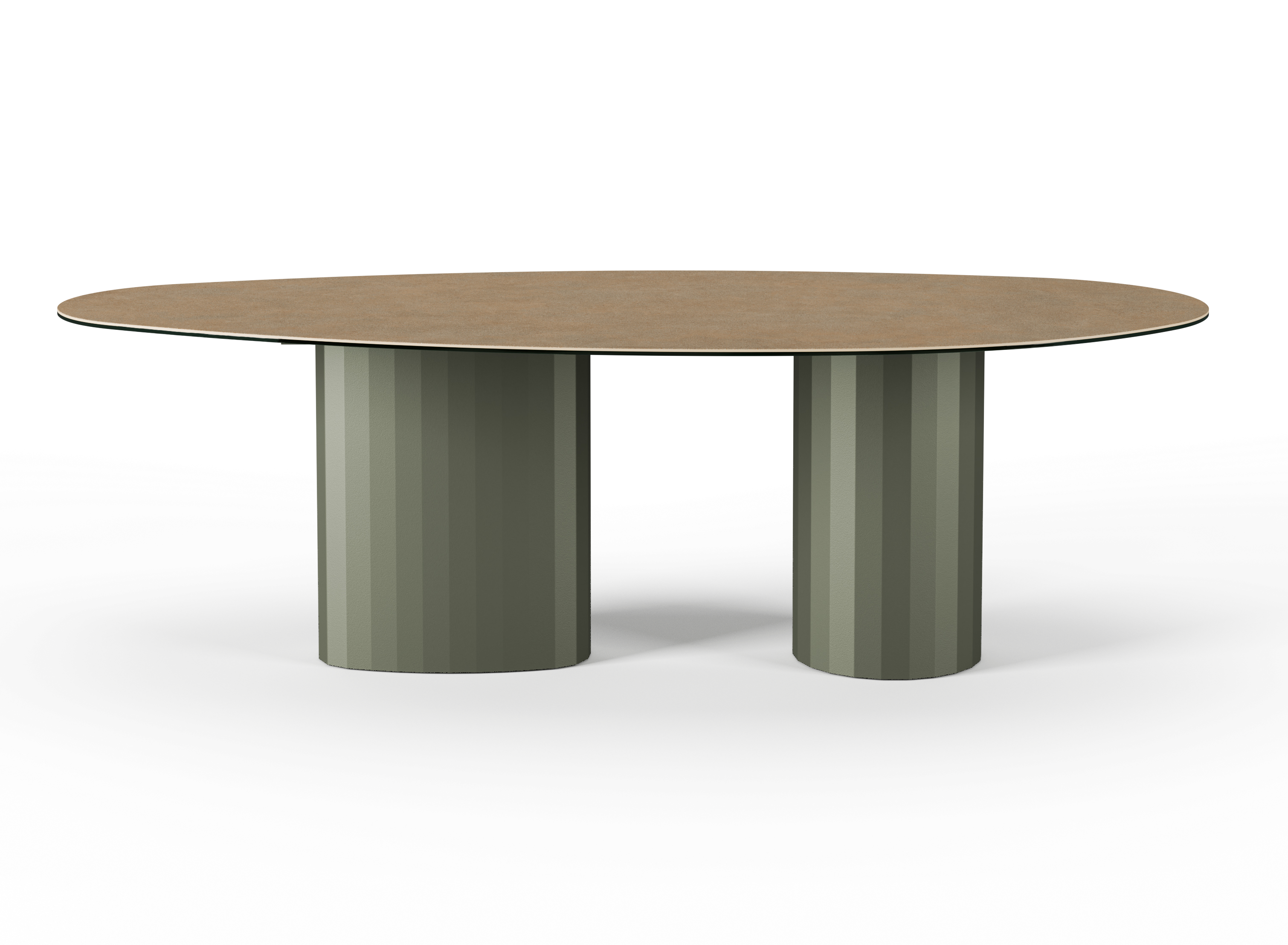 Tafel LUNARO van kwartscompost