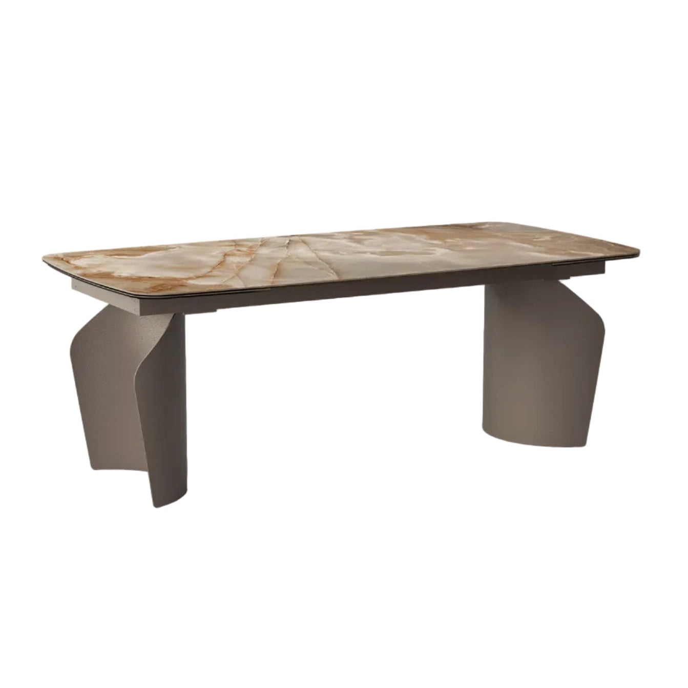 Uitschuifbare tafel LO van kwartssteen