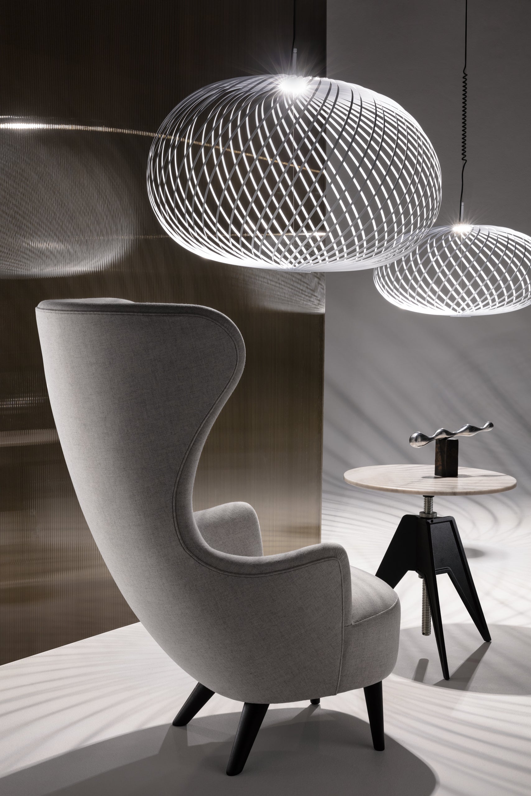 WINGBACK fauteuil gestoffeerd