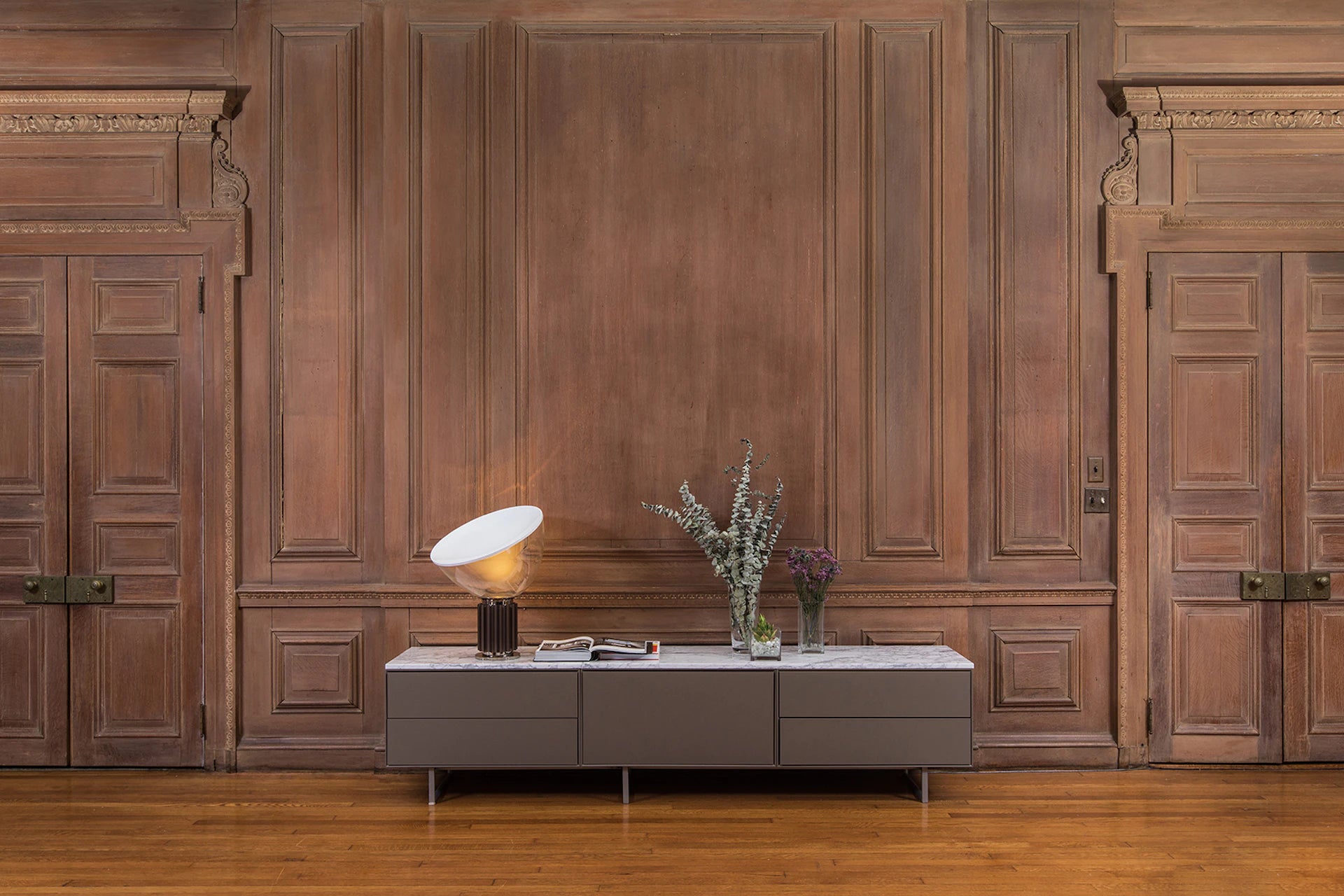 Tafellamp TACCIA bruin