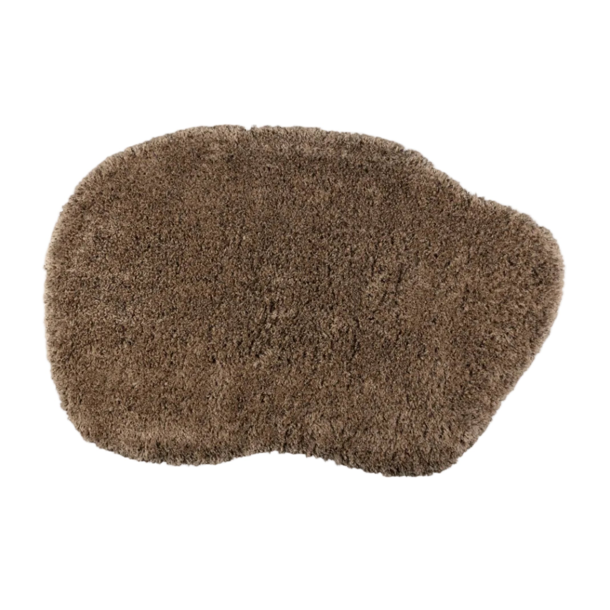 TASTY bruin vloerkleed met lange haren