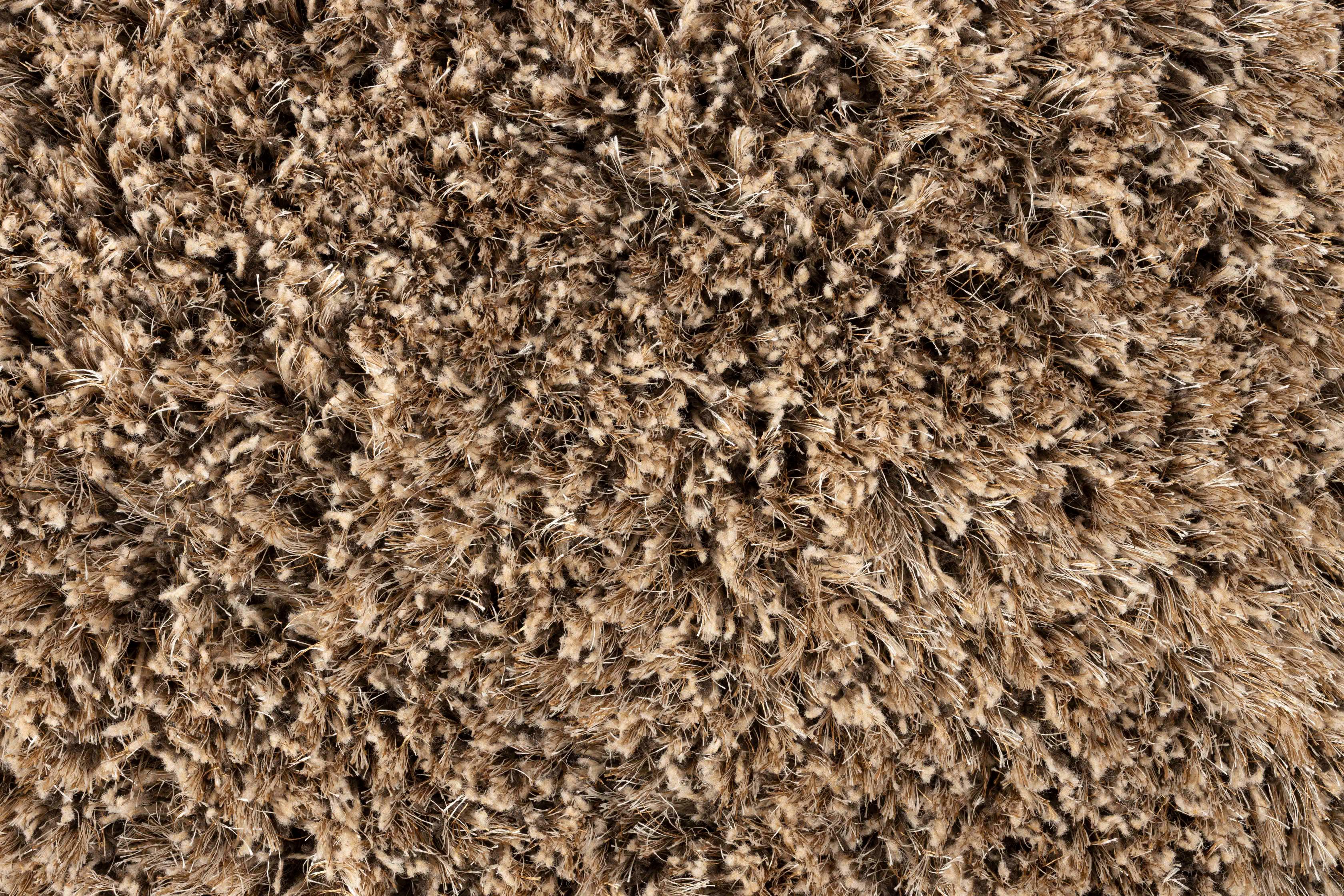 TASTY bruin vloerkleed met lange haren