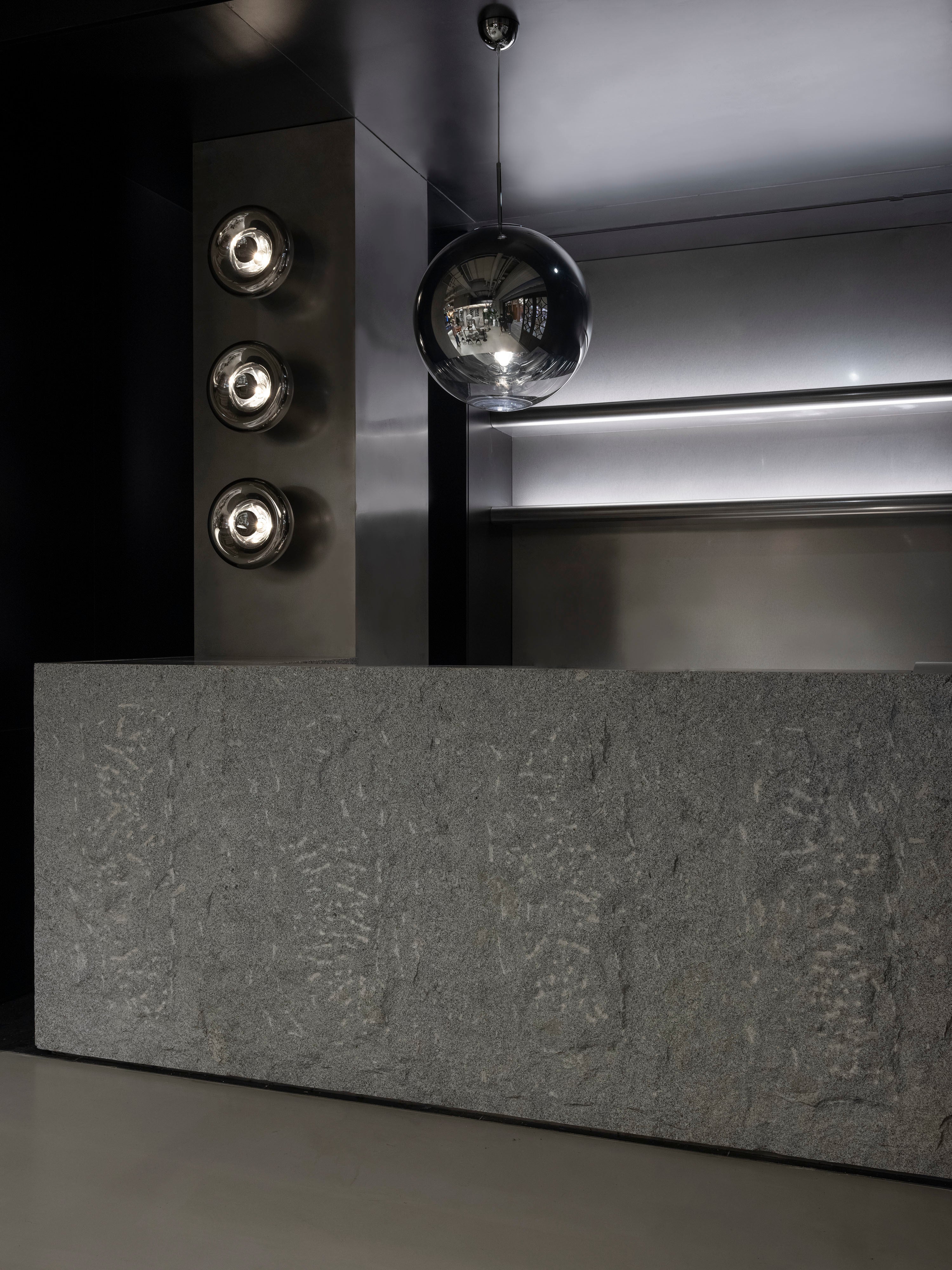 Wandlampe VOID Kupfer