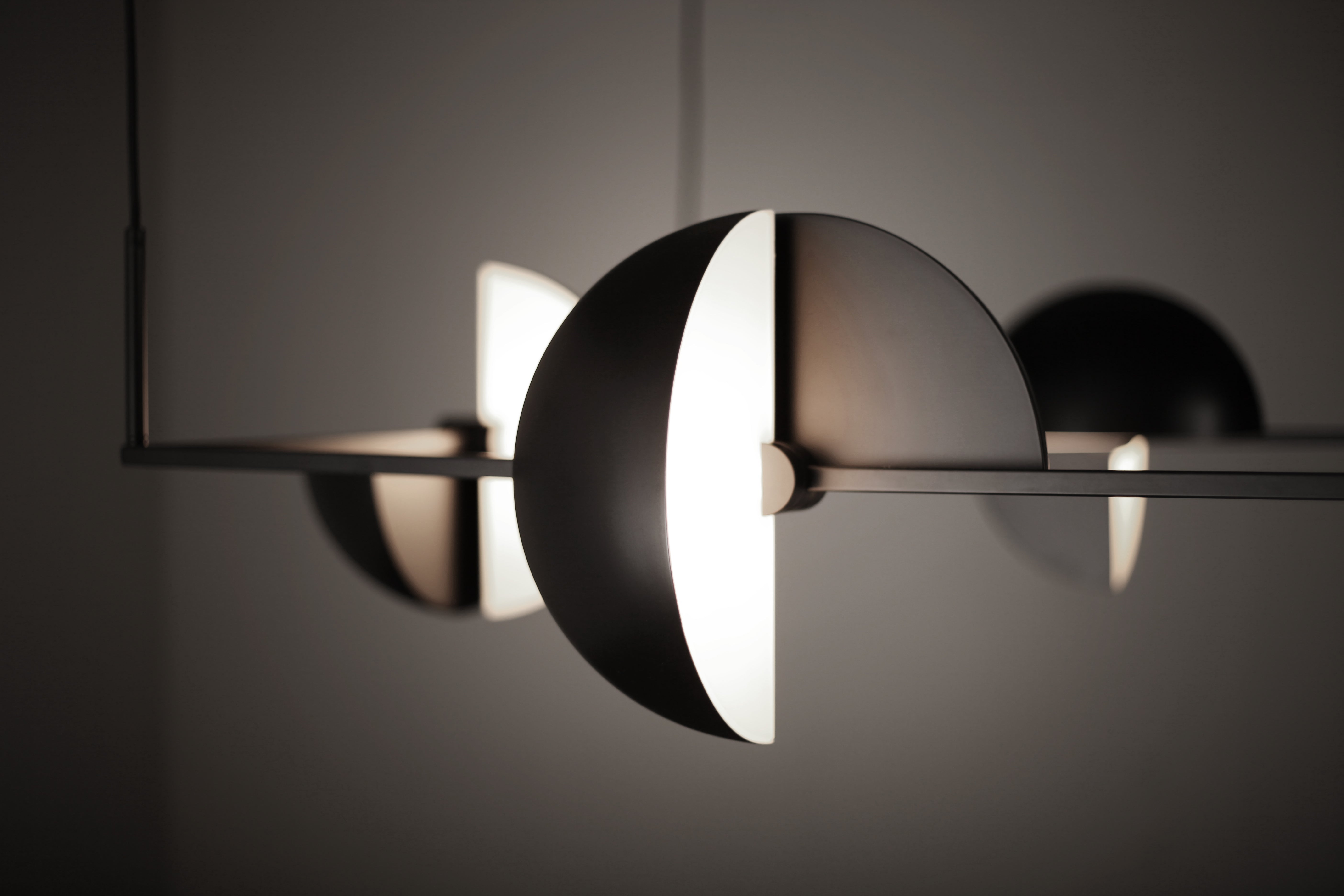 Hanglamp TRAPEZE QUARTETTE zwart
