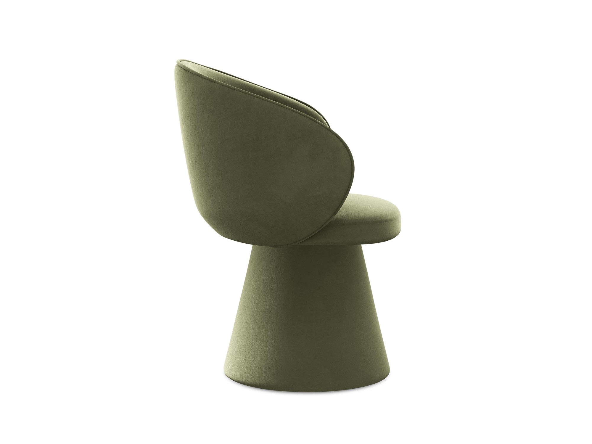Velvet Chair UALA Olive Green