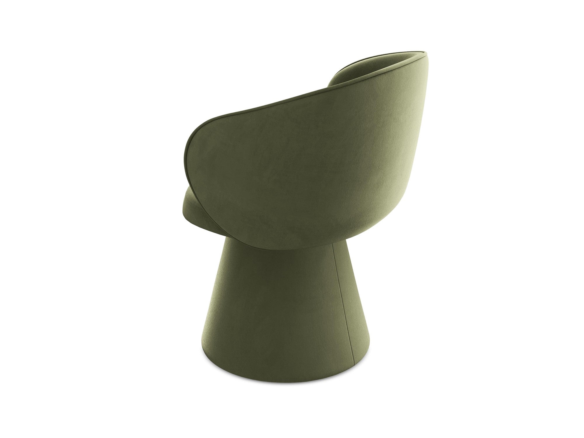 Velvet Chair UALA Olive Green