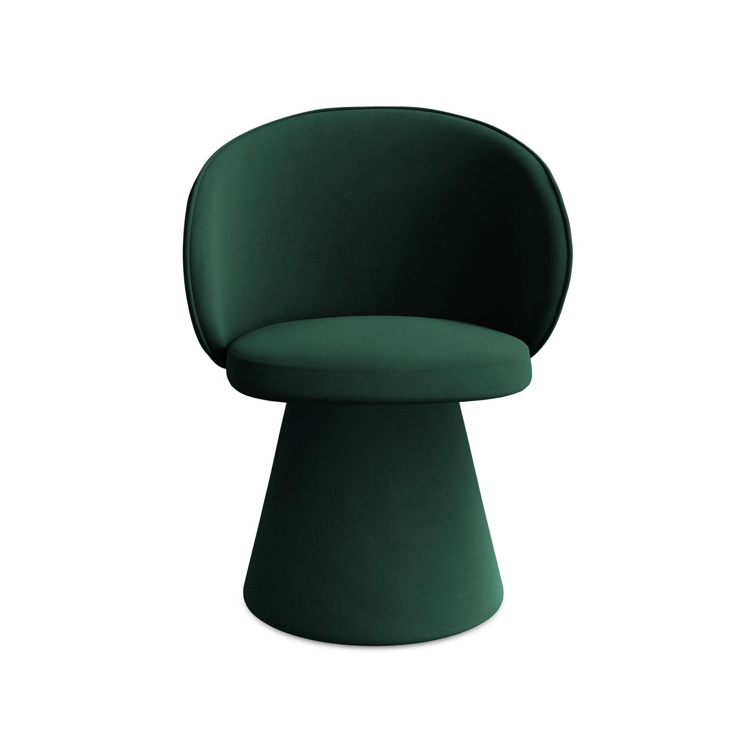 Velvet Chair UALA Bottle Green