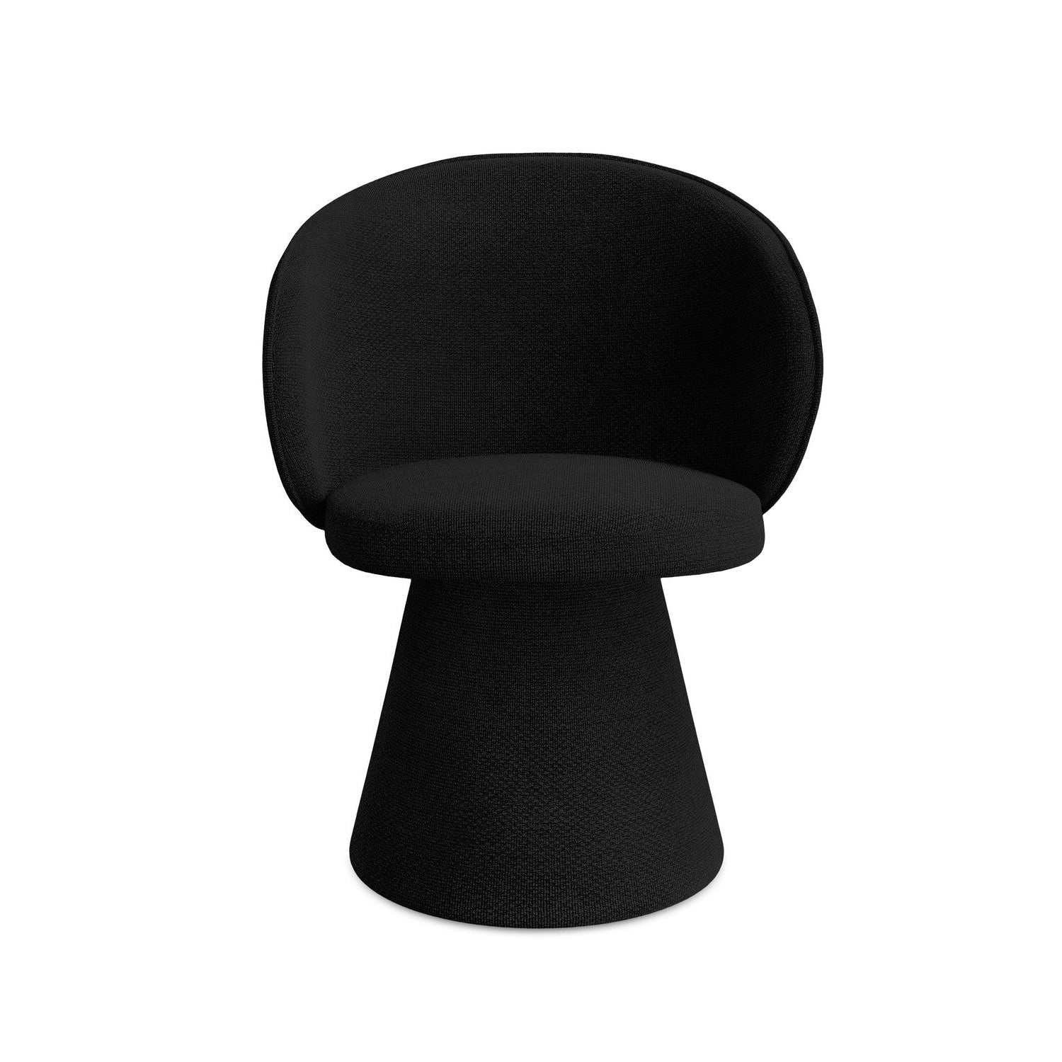 UALA Chair black boucle