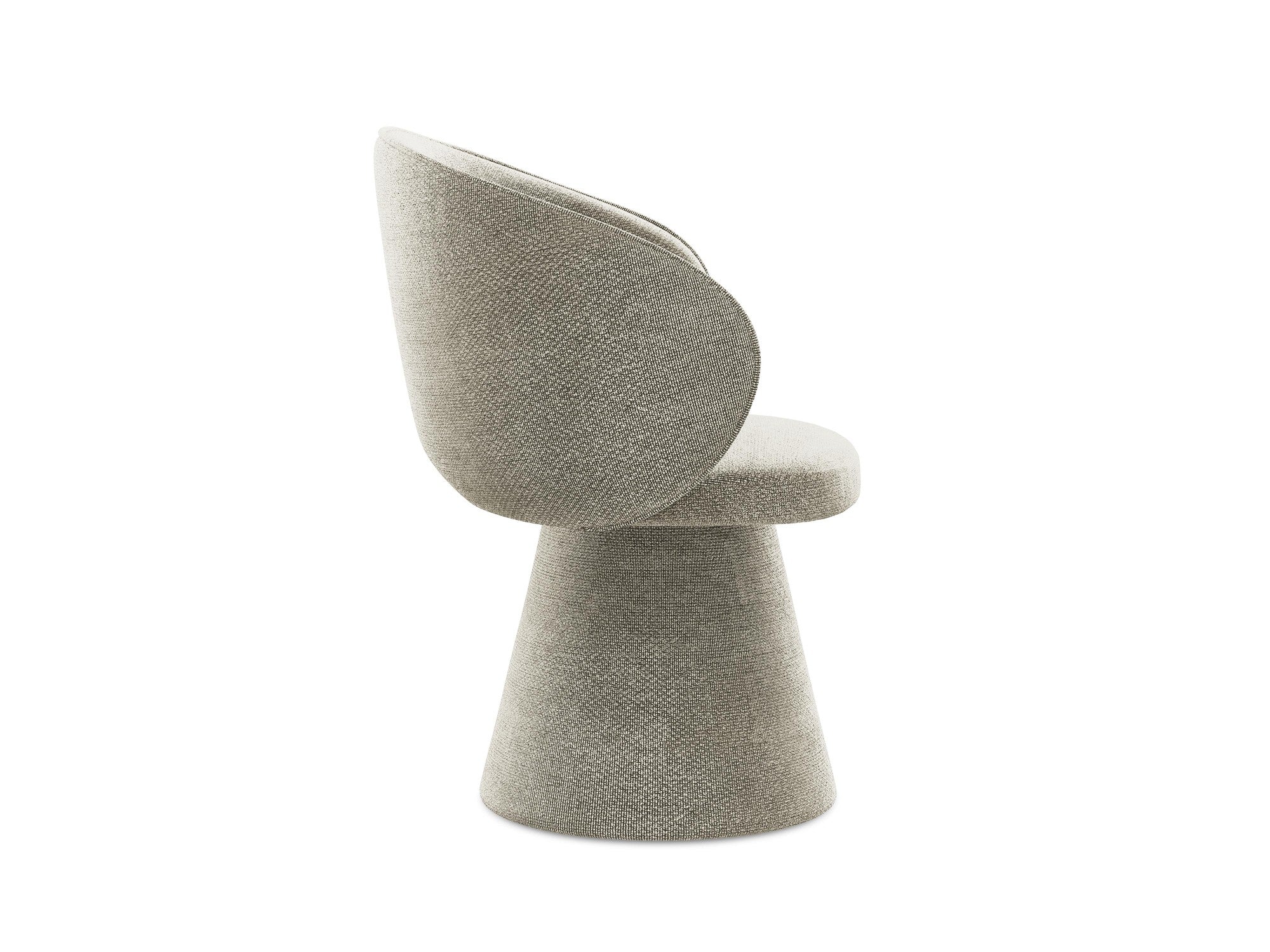 UALA Chair in Taupe Boucle