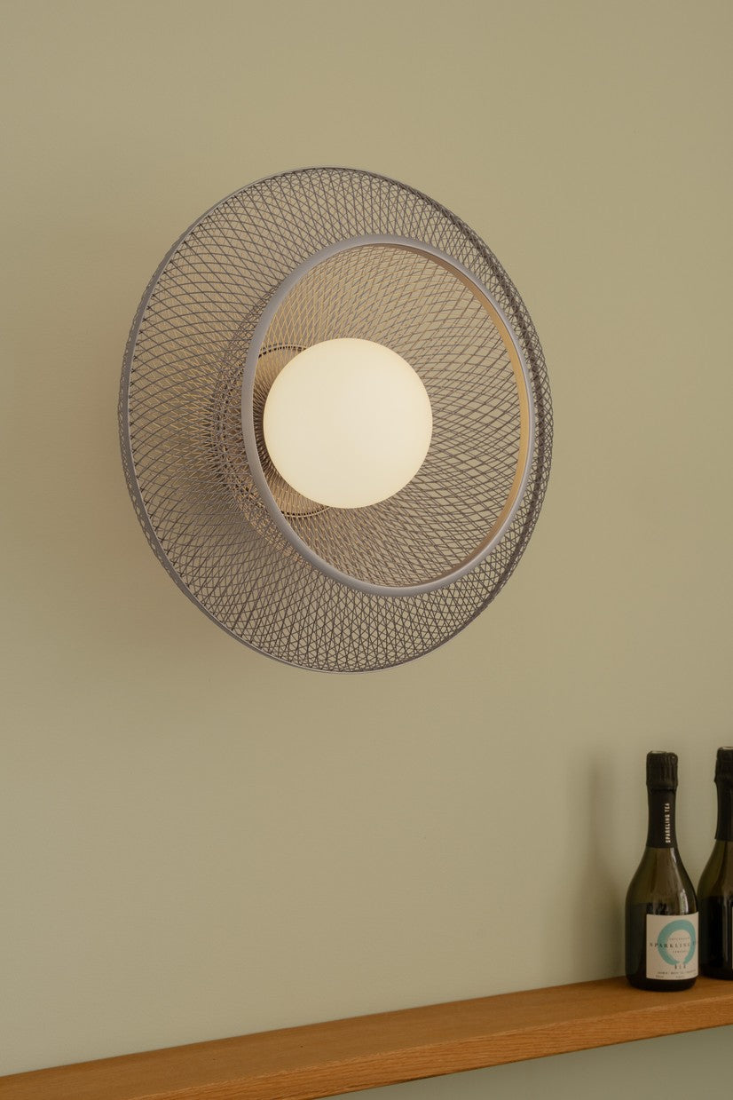 Wandlamp FARADAY UP zilver