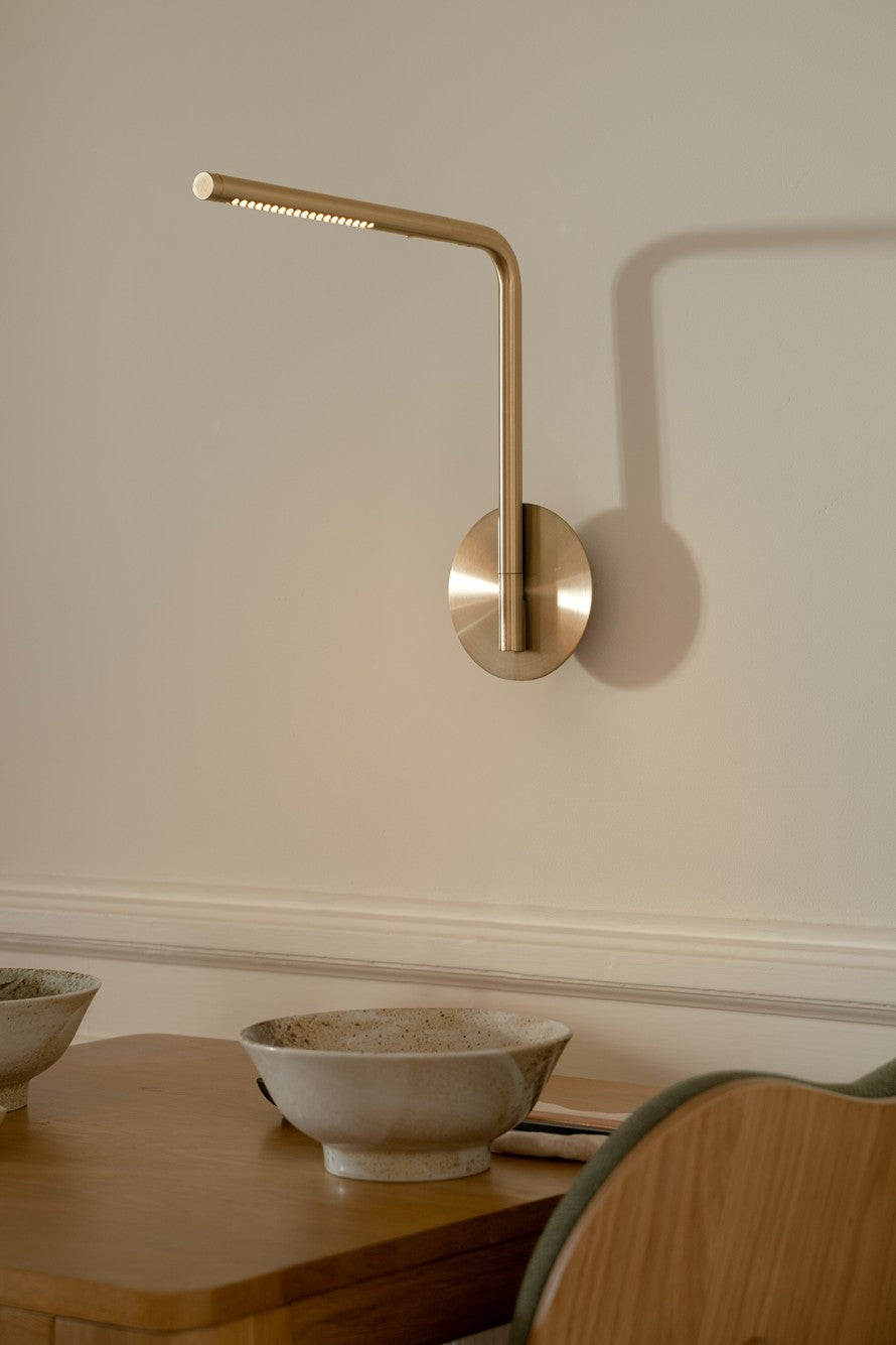 OMNI PIVOT wall lamp gold