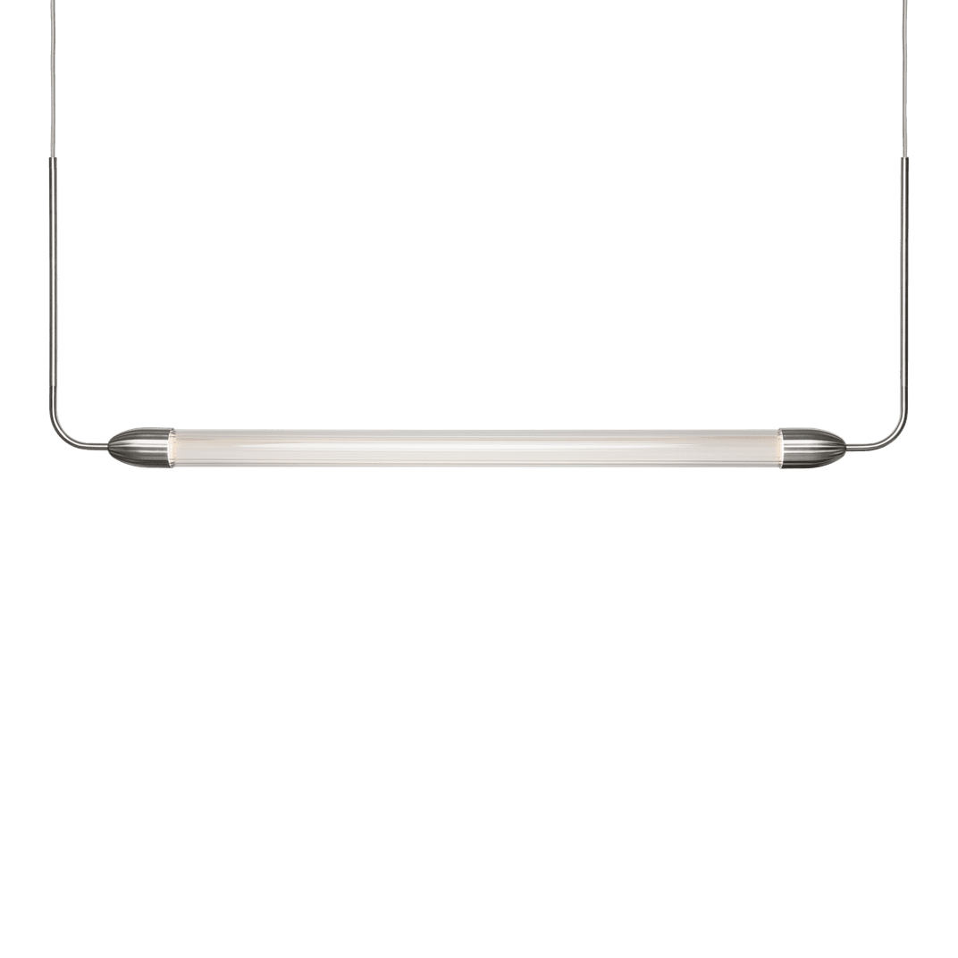 LEMON SQUEEZE LINEAR pendant lamp silver