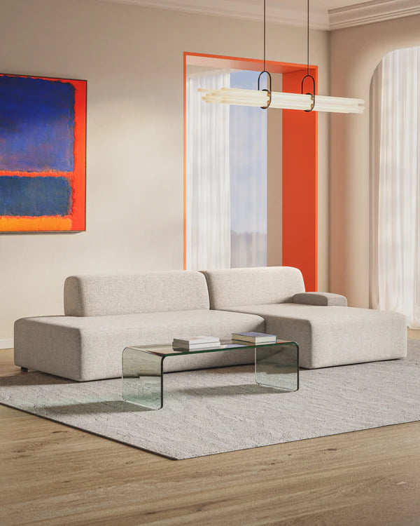 UMI Modular Sofa - Right Open Element in Beige