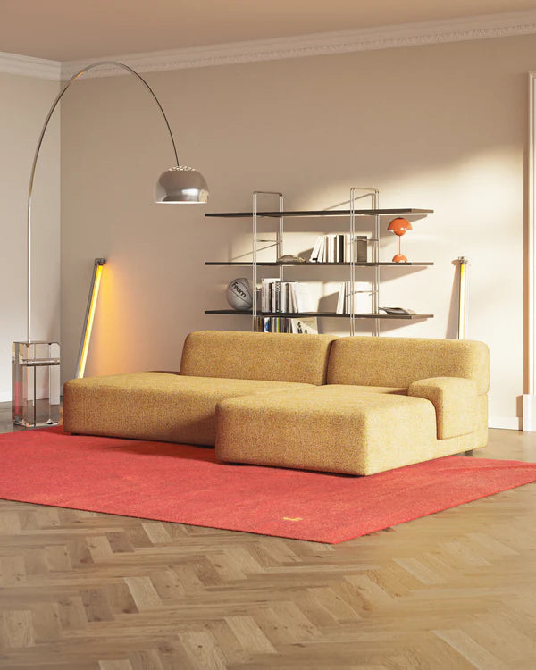 UMI Modular Sofa - Right-Open Element in Autumn Orange