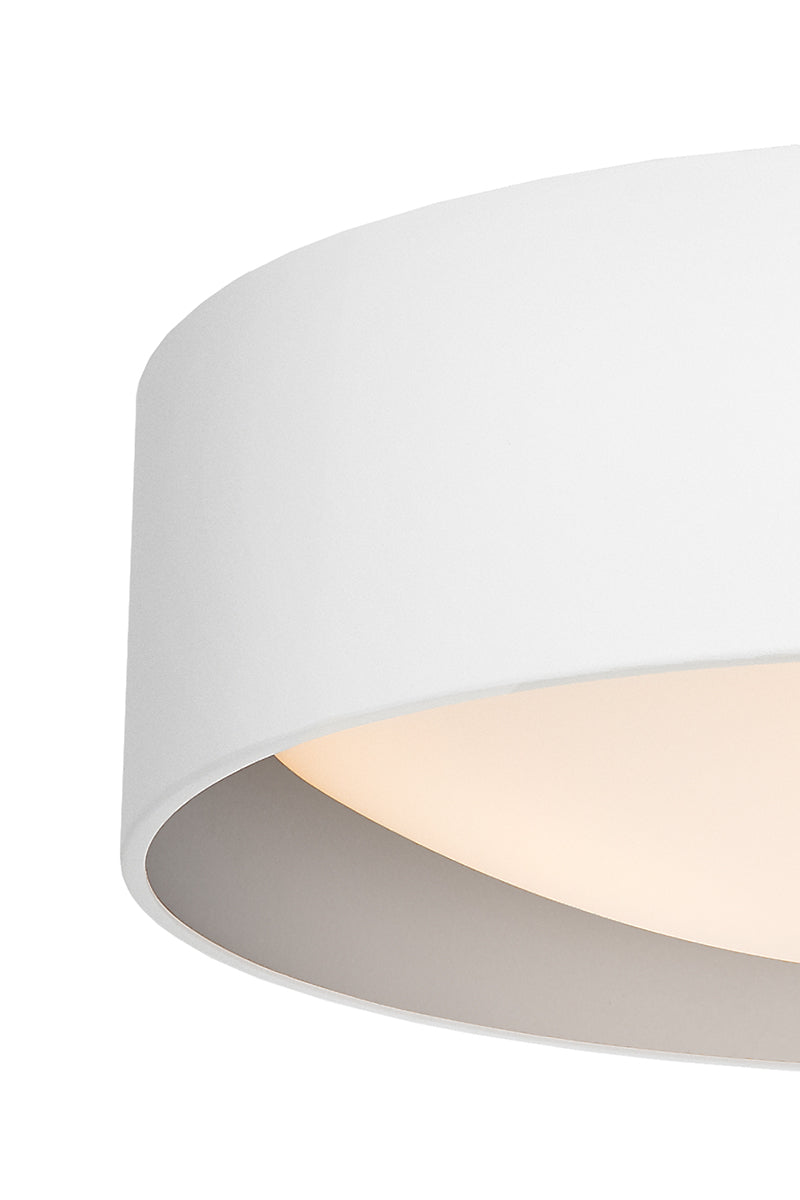 VERO pendant lamp white with silver interior