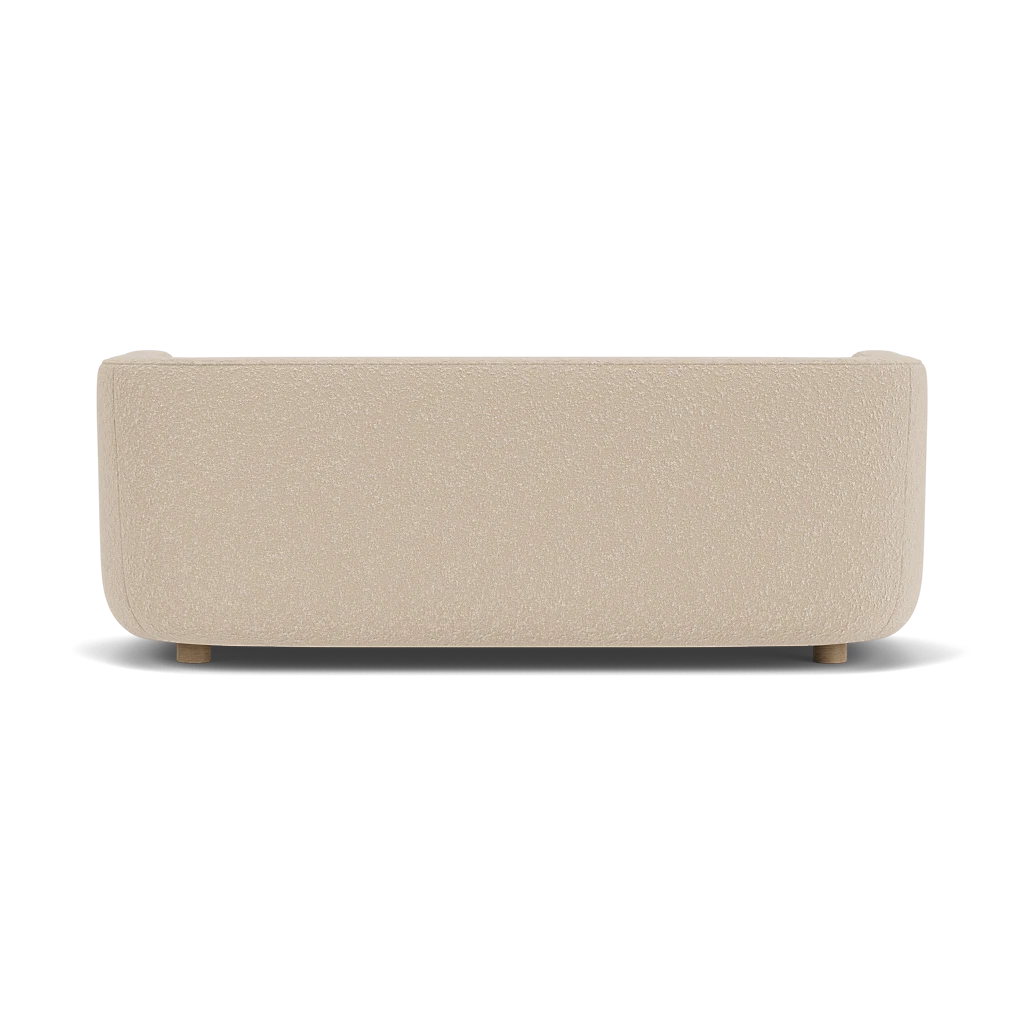 Sofa VILHELM beige met eiken basis