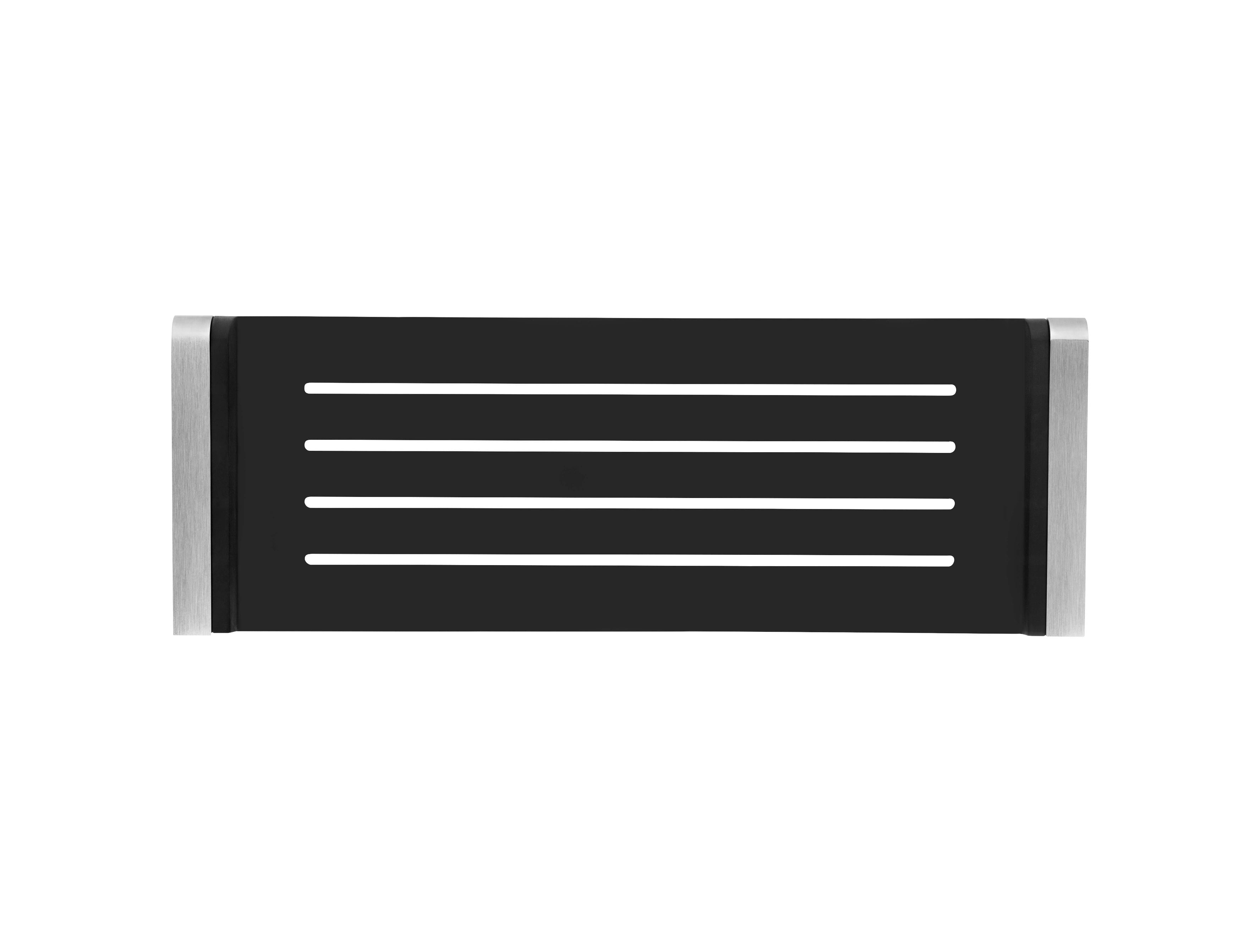 Wandplank badkamer VIPP zwart