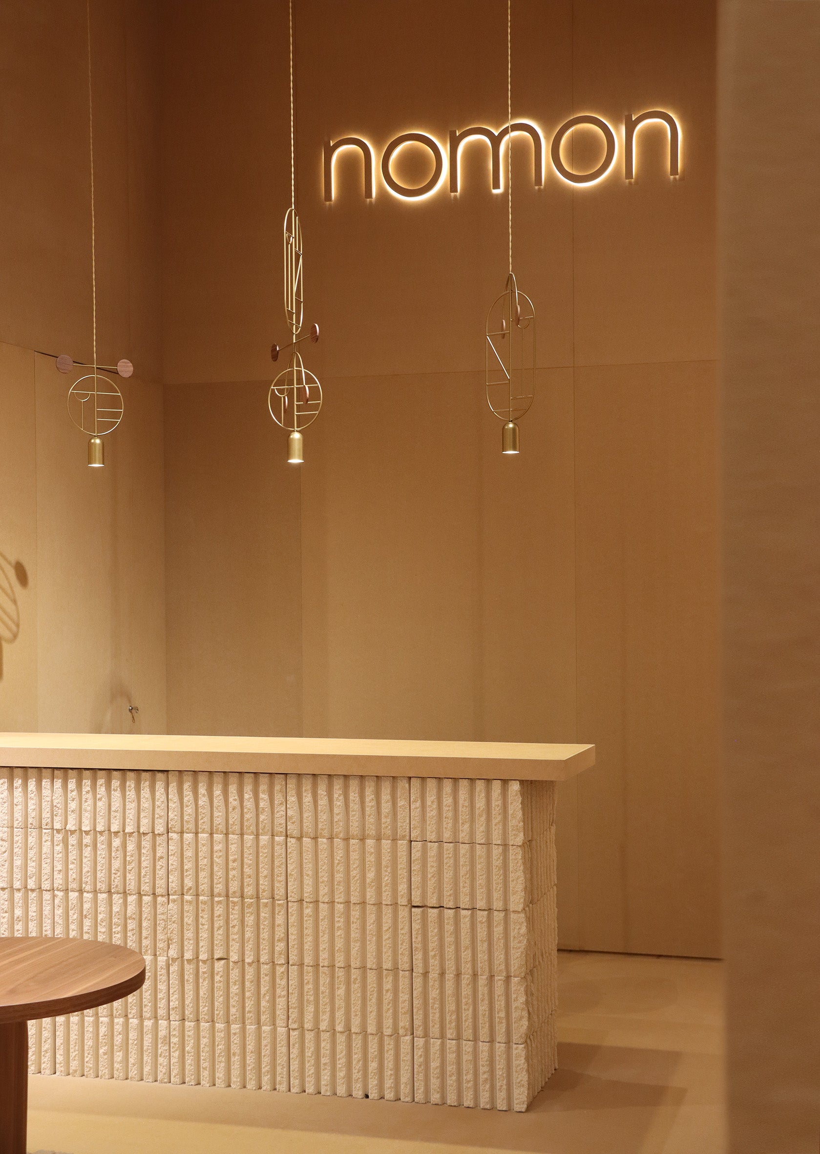 WOODEN DOTS WDS07 Pendant Lamp in Graphite with White and Red