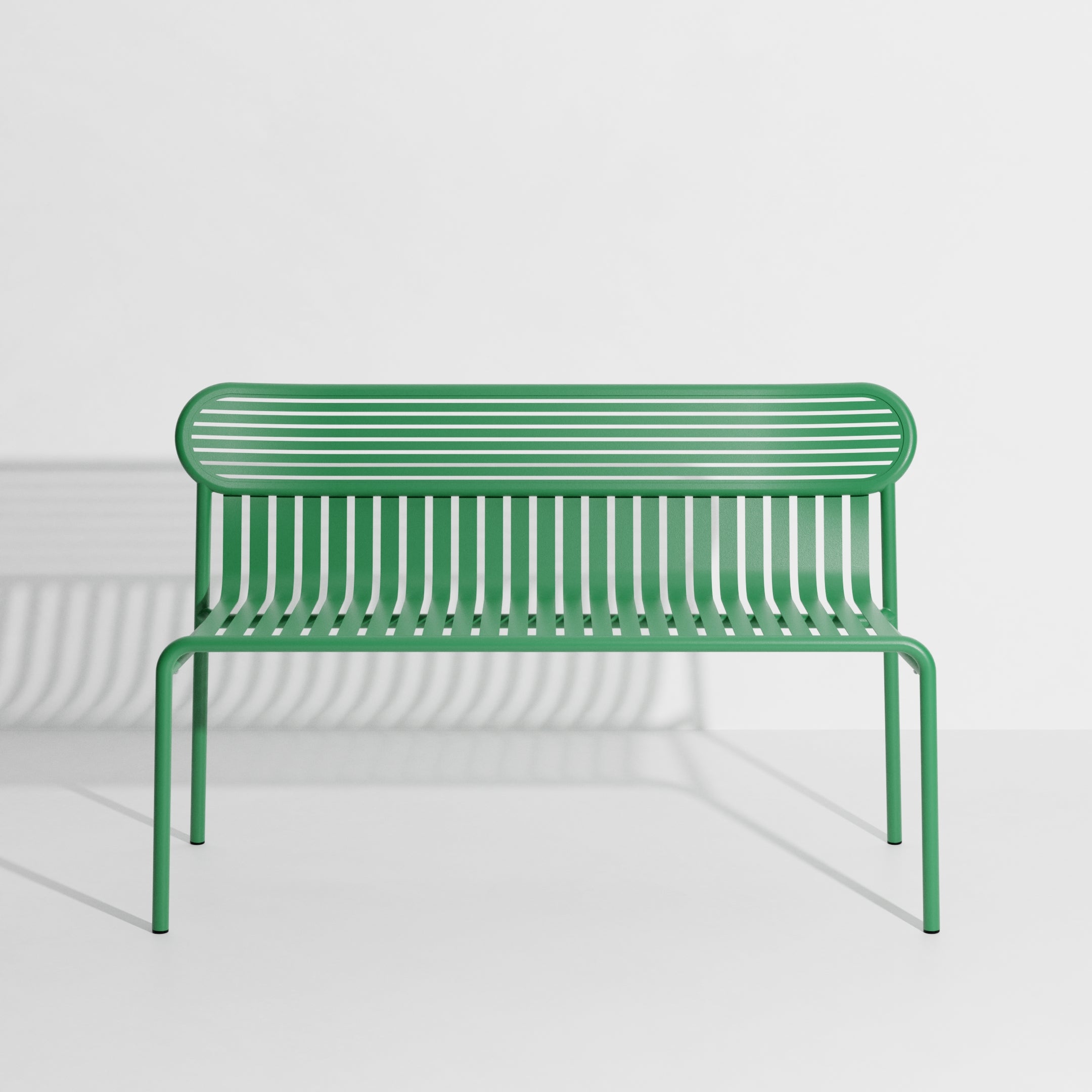 Tuinbank met rugleuning WEEK-END diep groen