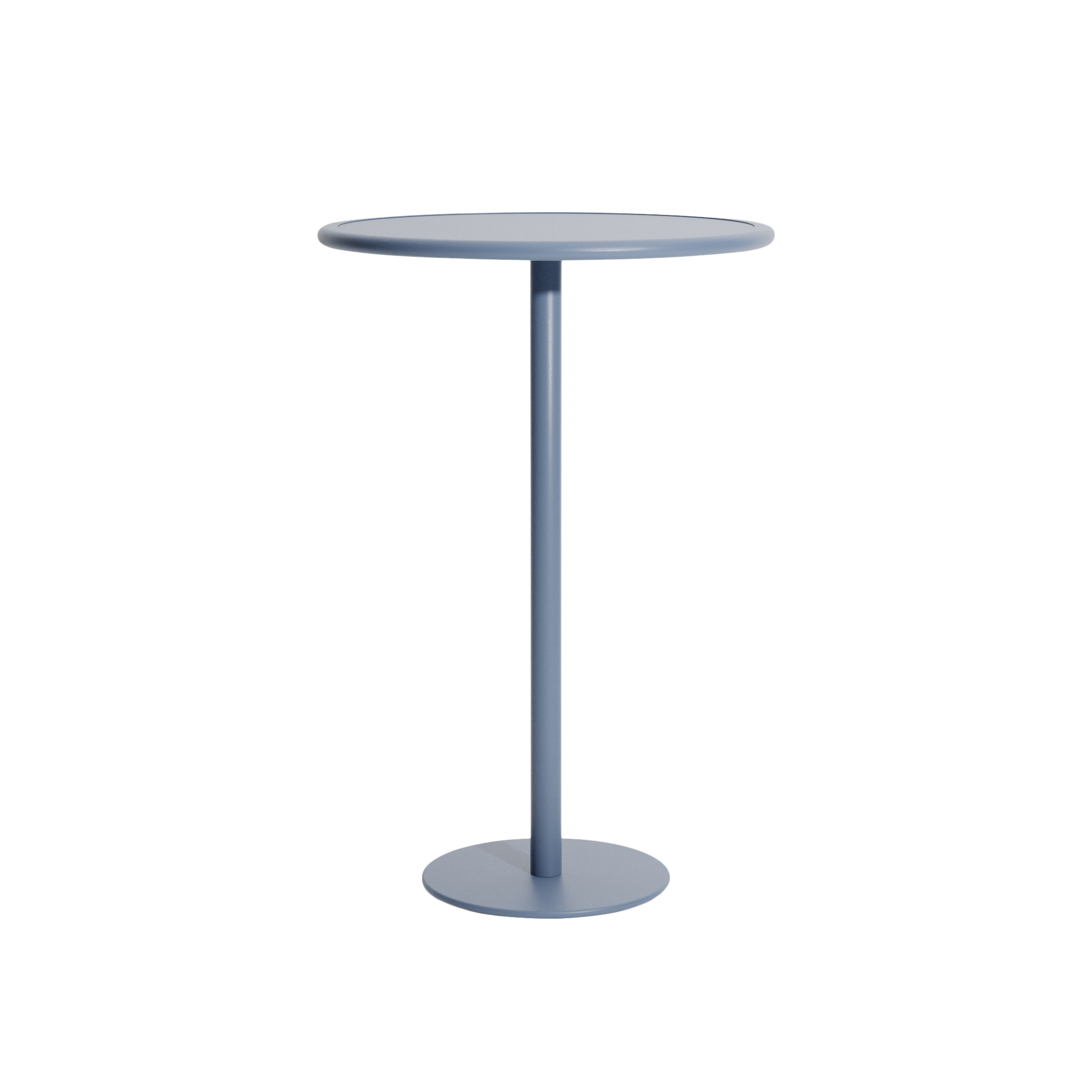 Ronde tuintafel WEEK-END in duifblauw