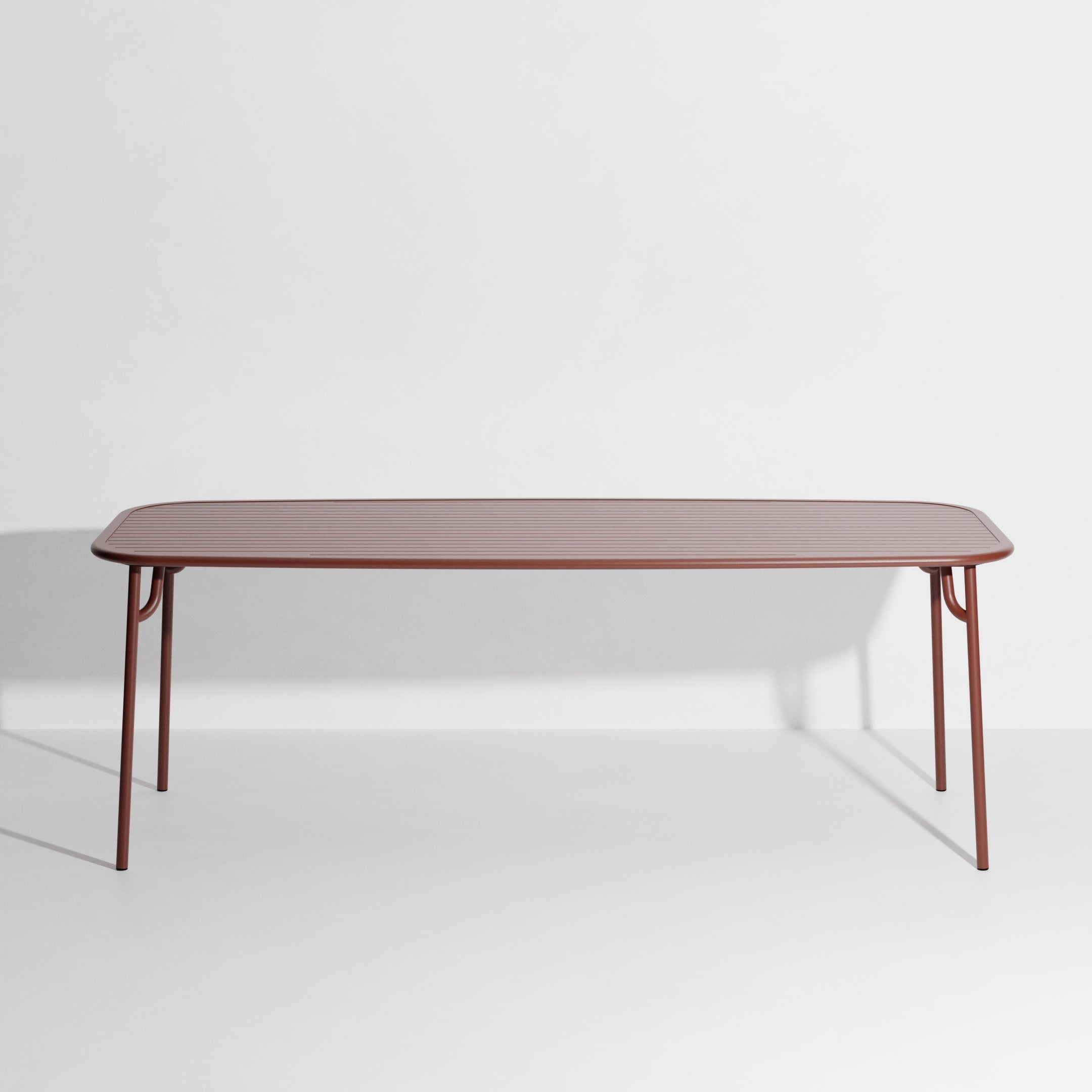 Tuin tafel WEEK-END roodbruin