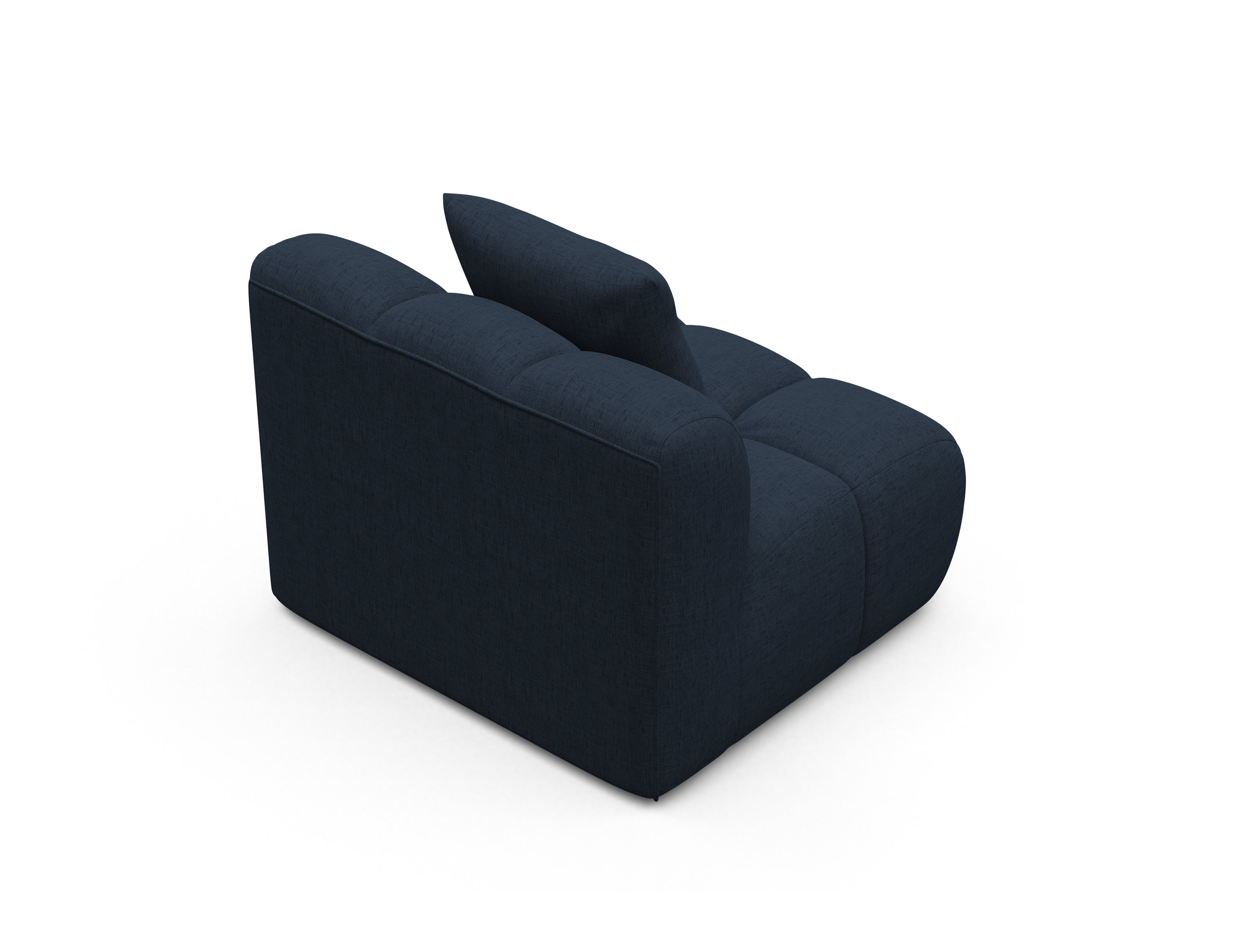 Sessel / Modul ASTRO marineblaues Chenille