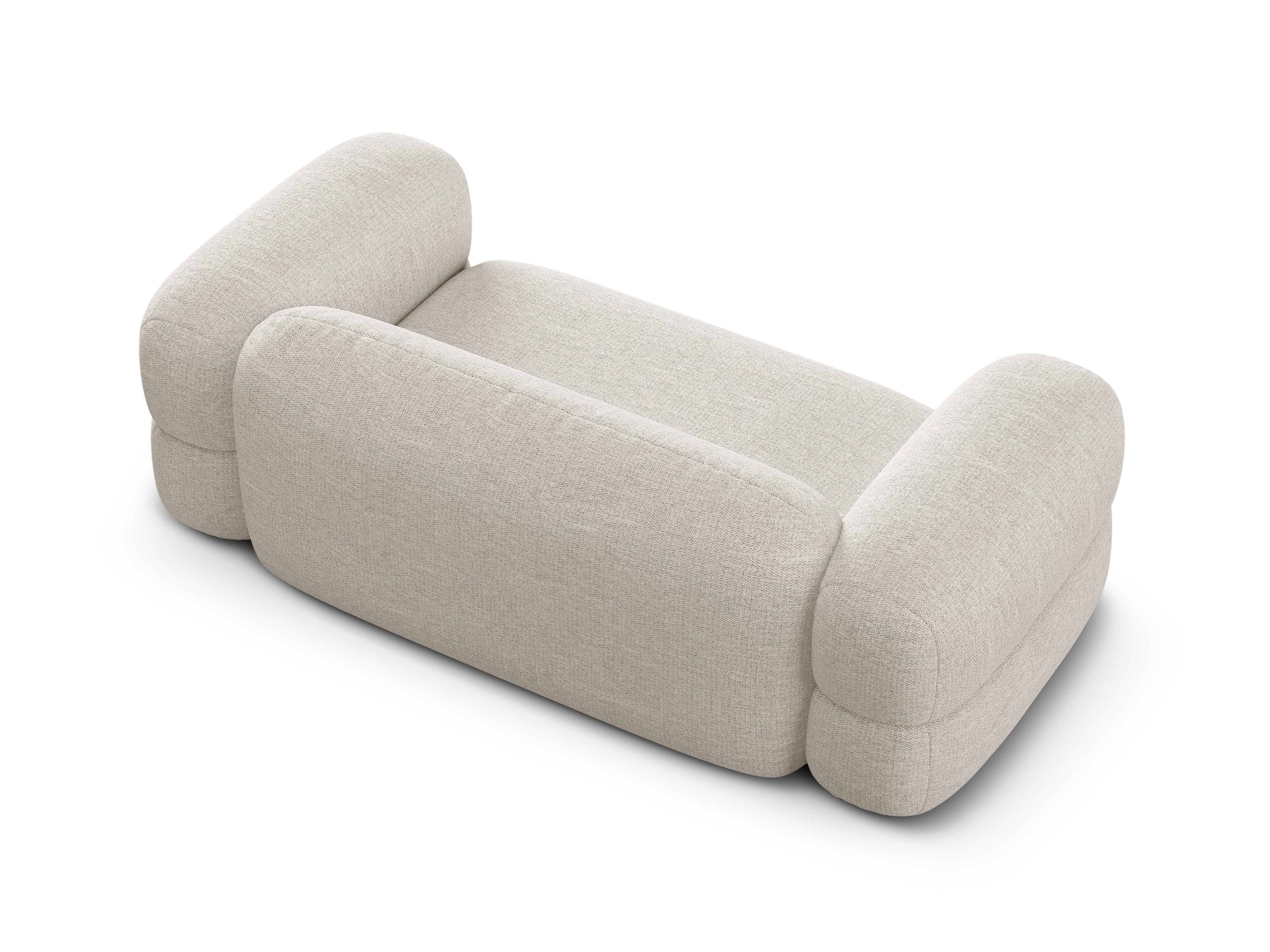 Sofa 3-zits ROGER beige chenille