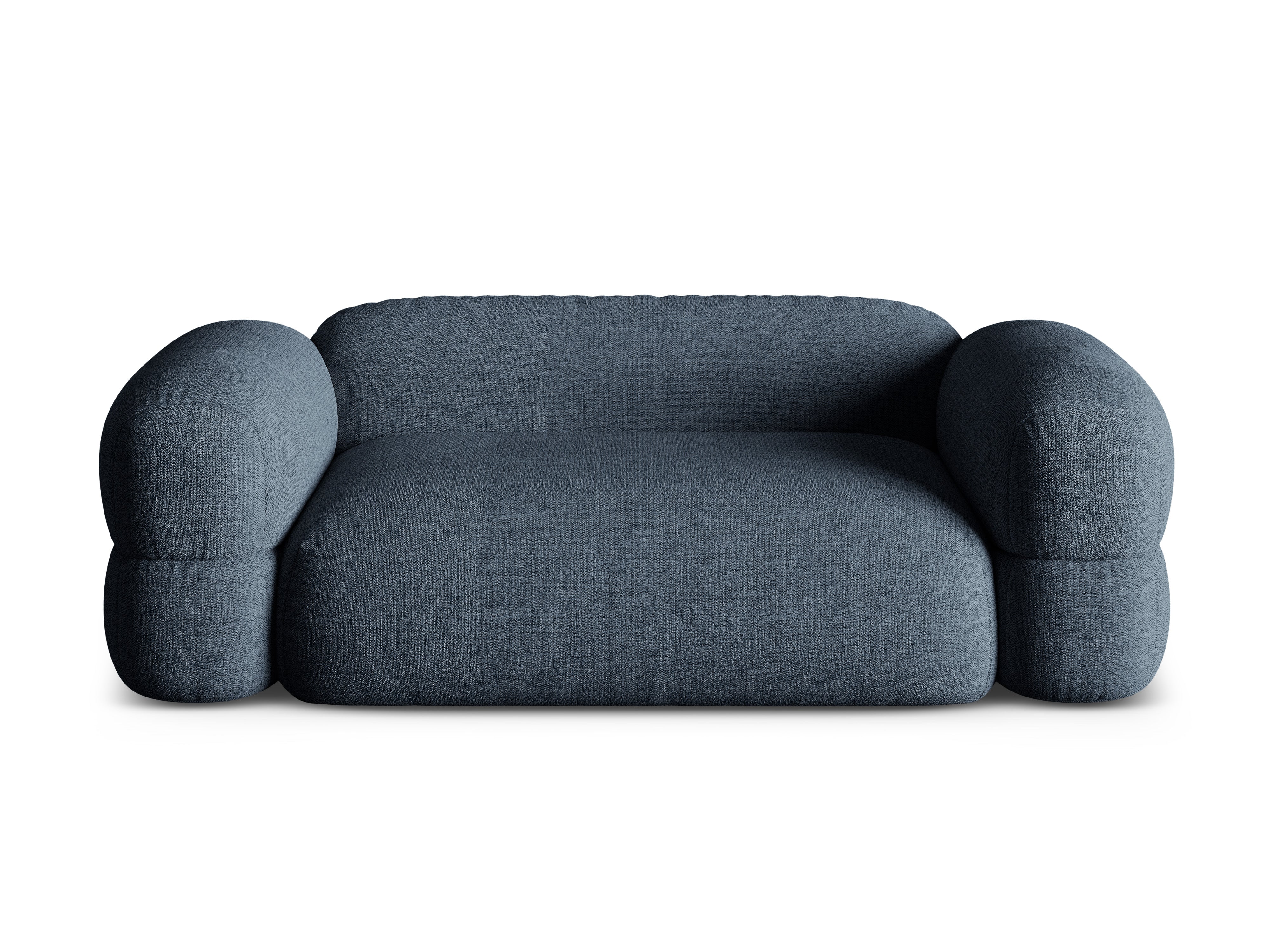 Sofa 3-zits ROGER donkerblauw chenille
