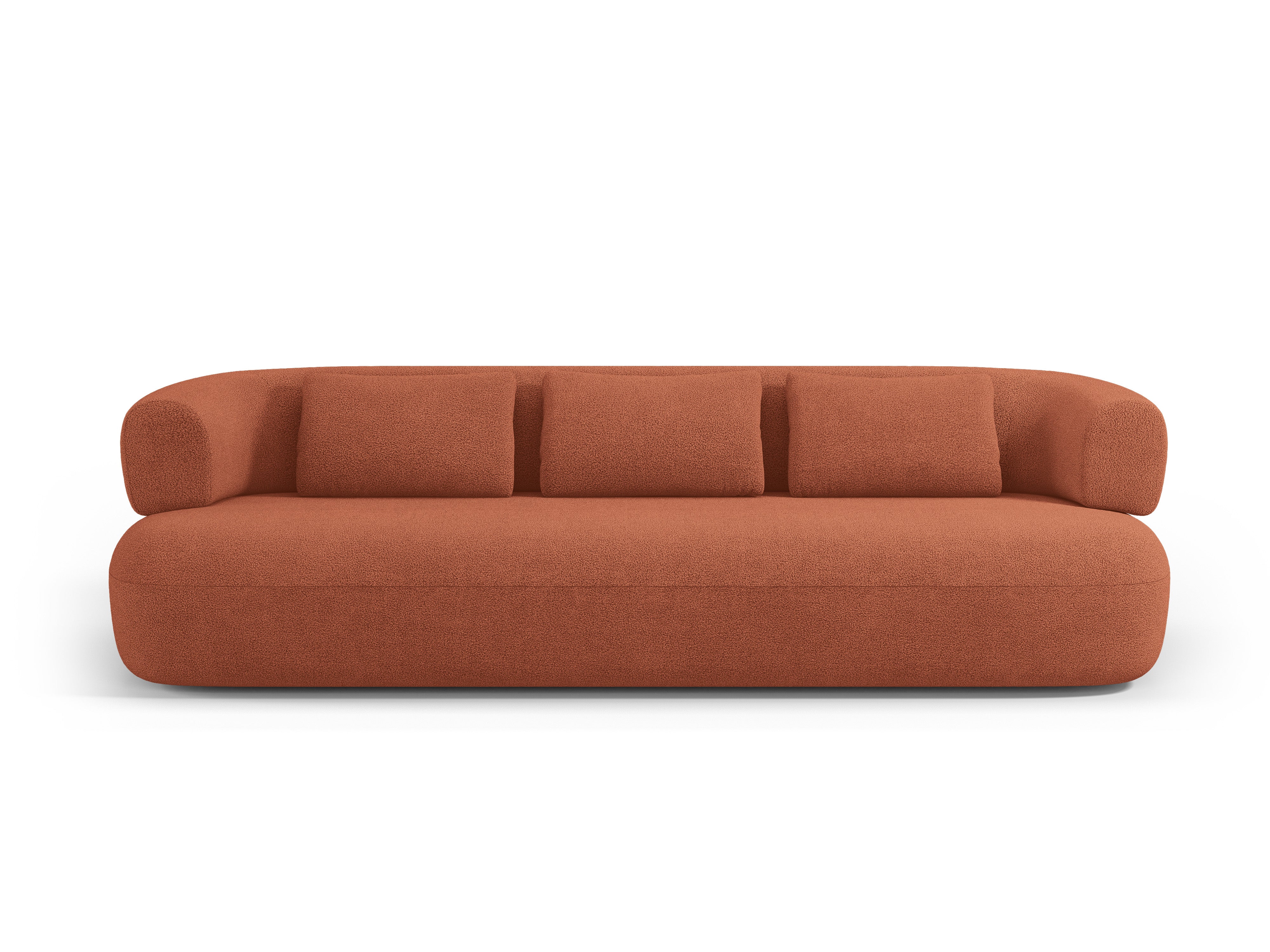 Sofa 3,5-zits ALDRIN baksteen boucle