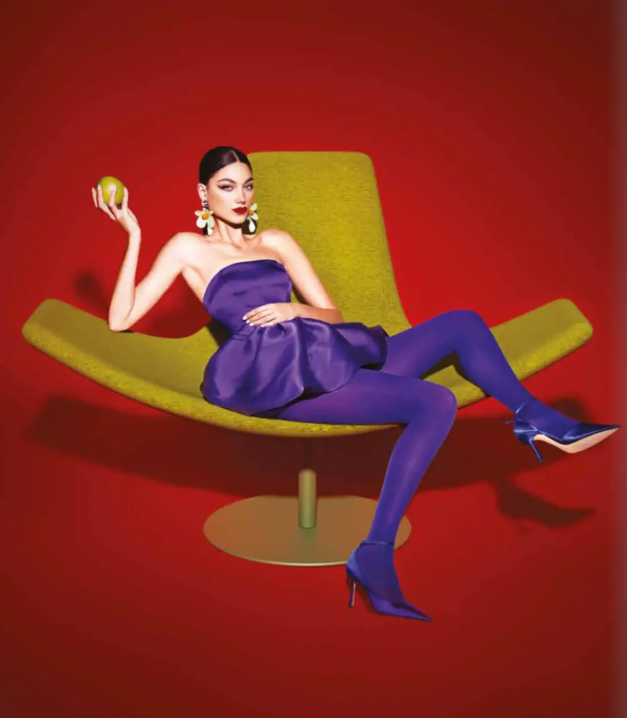 Fauteuil WING grijs-beige