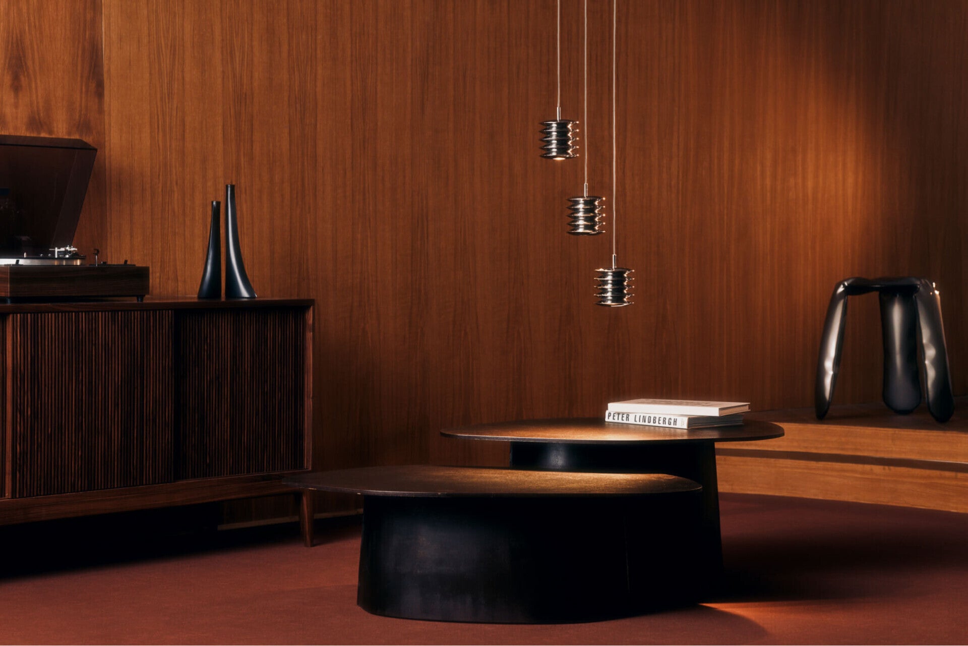 HARMONICA inox pendant lamp set