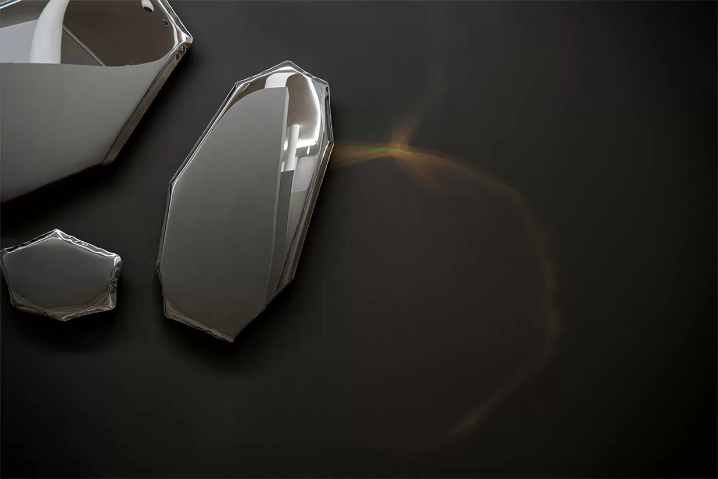 Lustro TAFLA C overgang jadeitkleurig