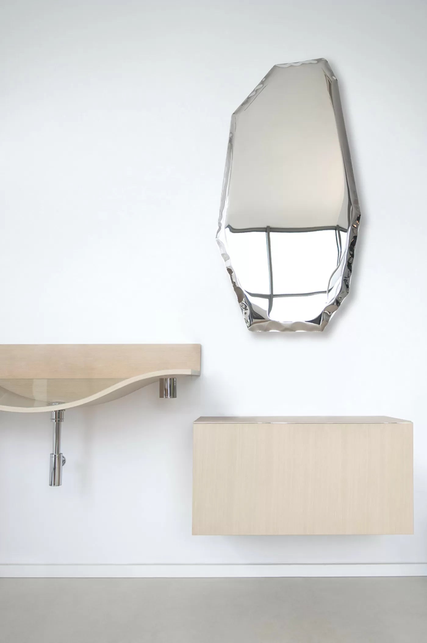 Lustro TAFLA C overgang jadeitkleurig