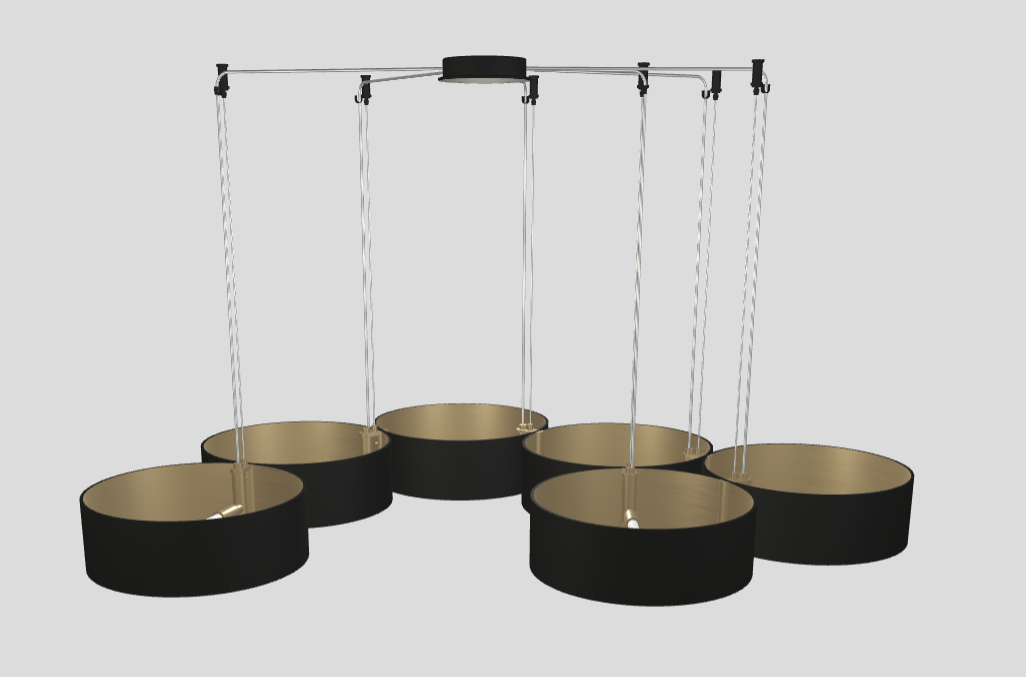 Gepersonaliseerde hanglamp SOUND OR6