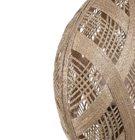 Tafellamp CHANPEN DIAMANT beige met zilveren voet