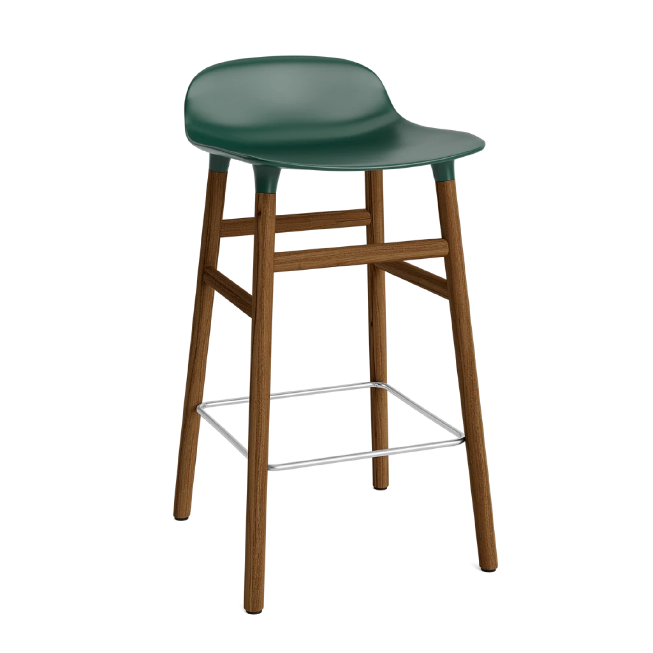 Green Hocker Form with a nutty base