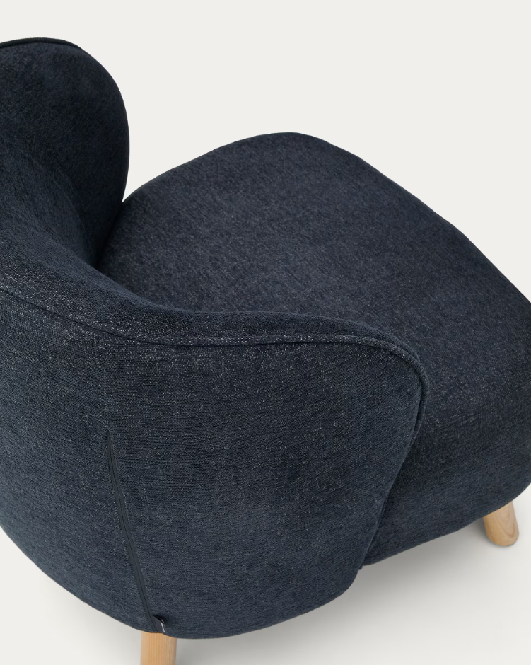 Szenil fauteuil ULIT blauwgrijs