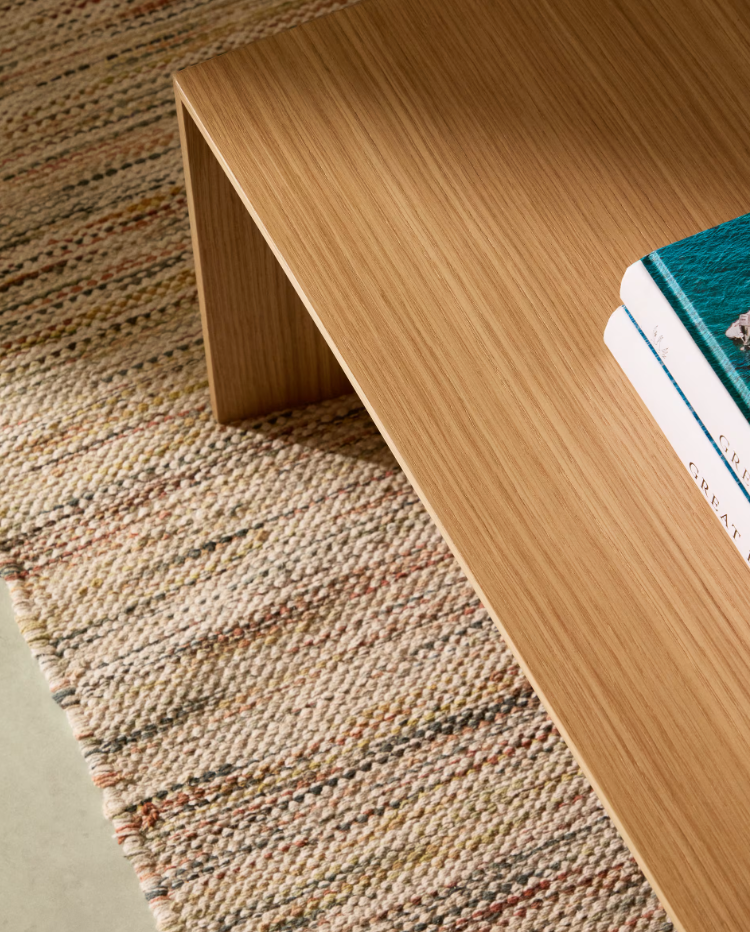 Litto Eichenfurnier Couchtisch