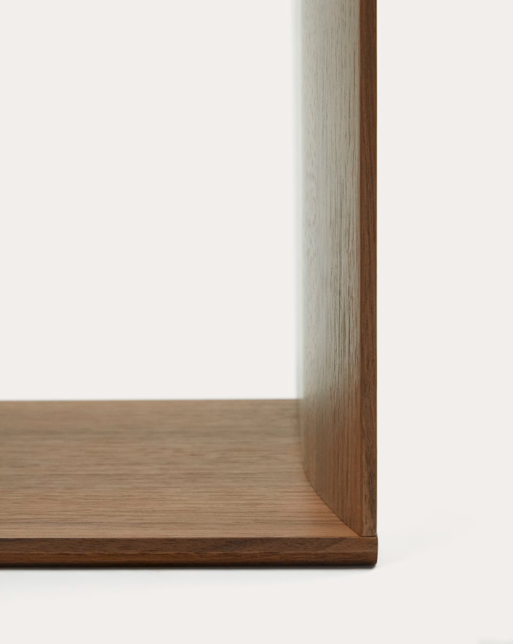 4-module kast LITTO notenhout