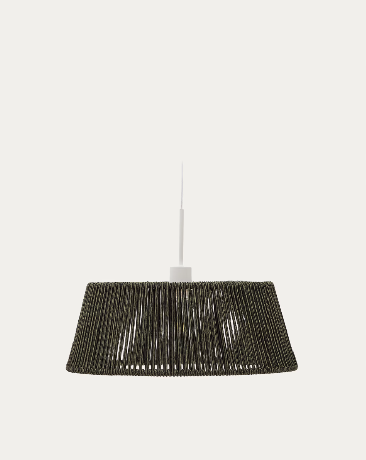 Abażur ALDET groene lijn