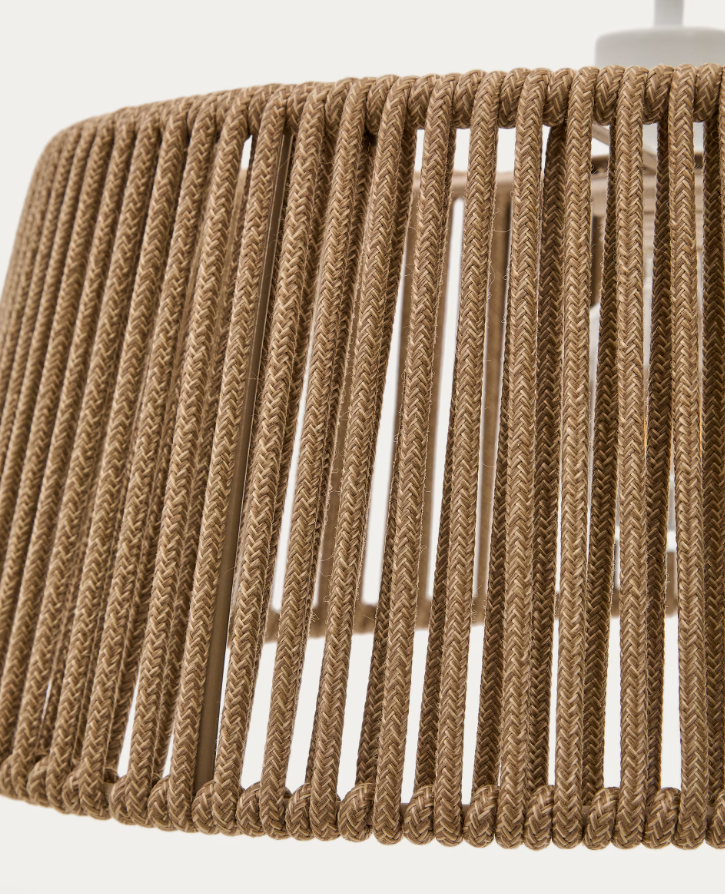 Braunes Seil von Aldet-Lampenschatten