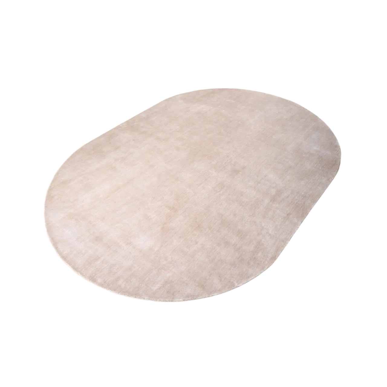 Ovale tapijt MILLAV beige