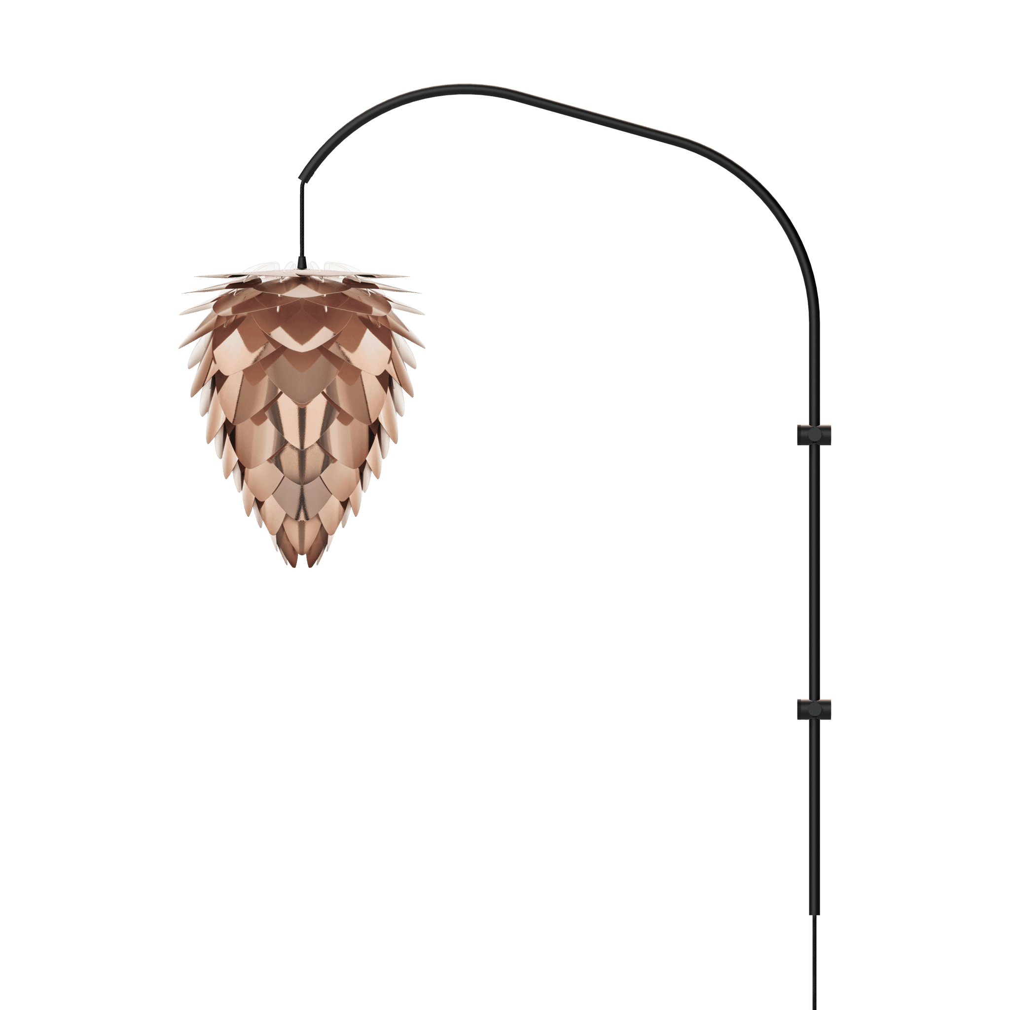 Abażur CONIA różowe złoto UMAGE    Eye on Design