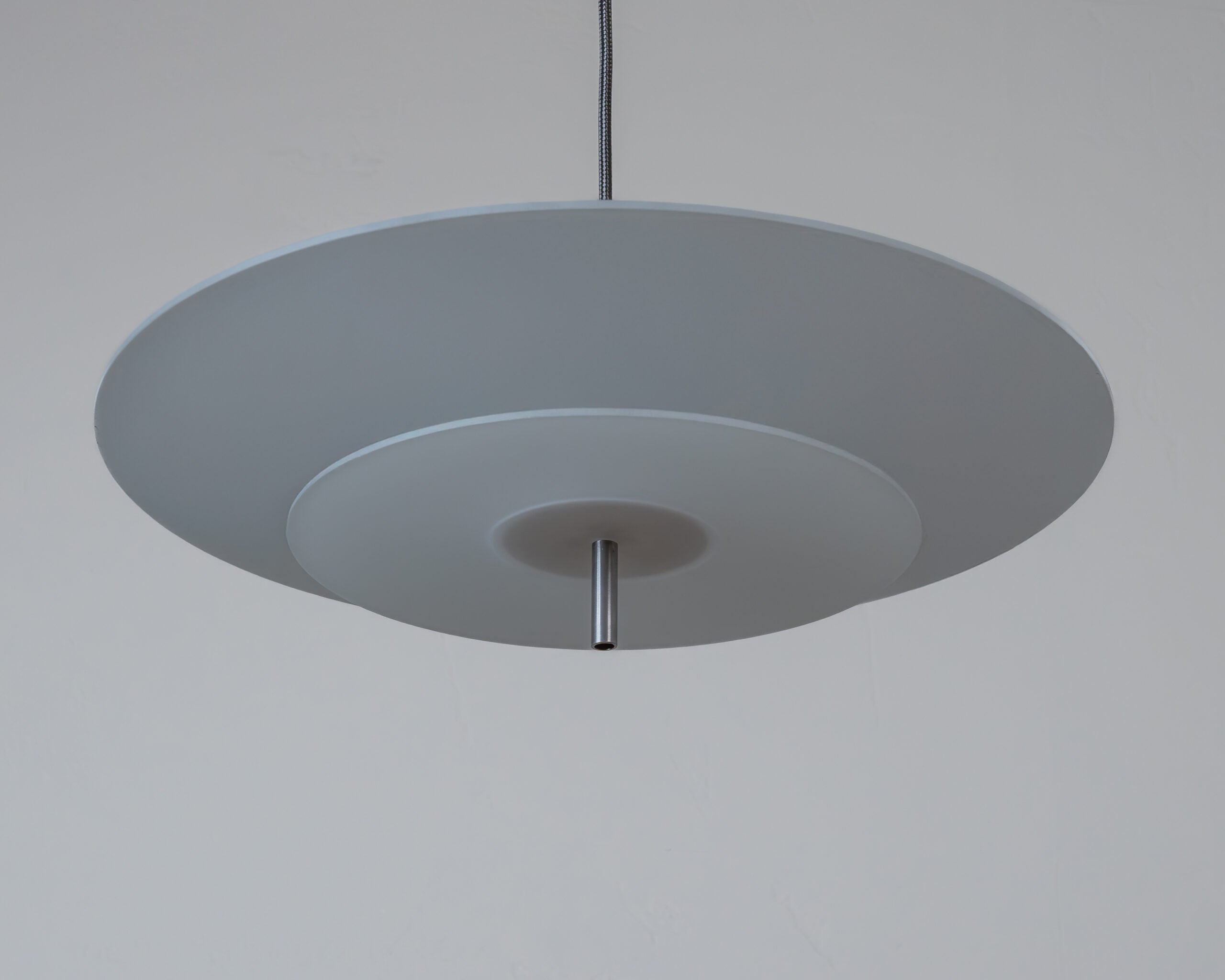 Lampa wisząca AEROPLAN GLASS 47 srebrny szary