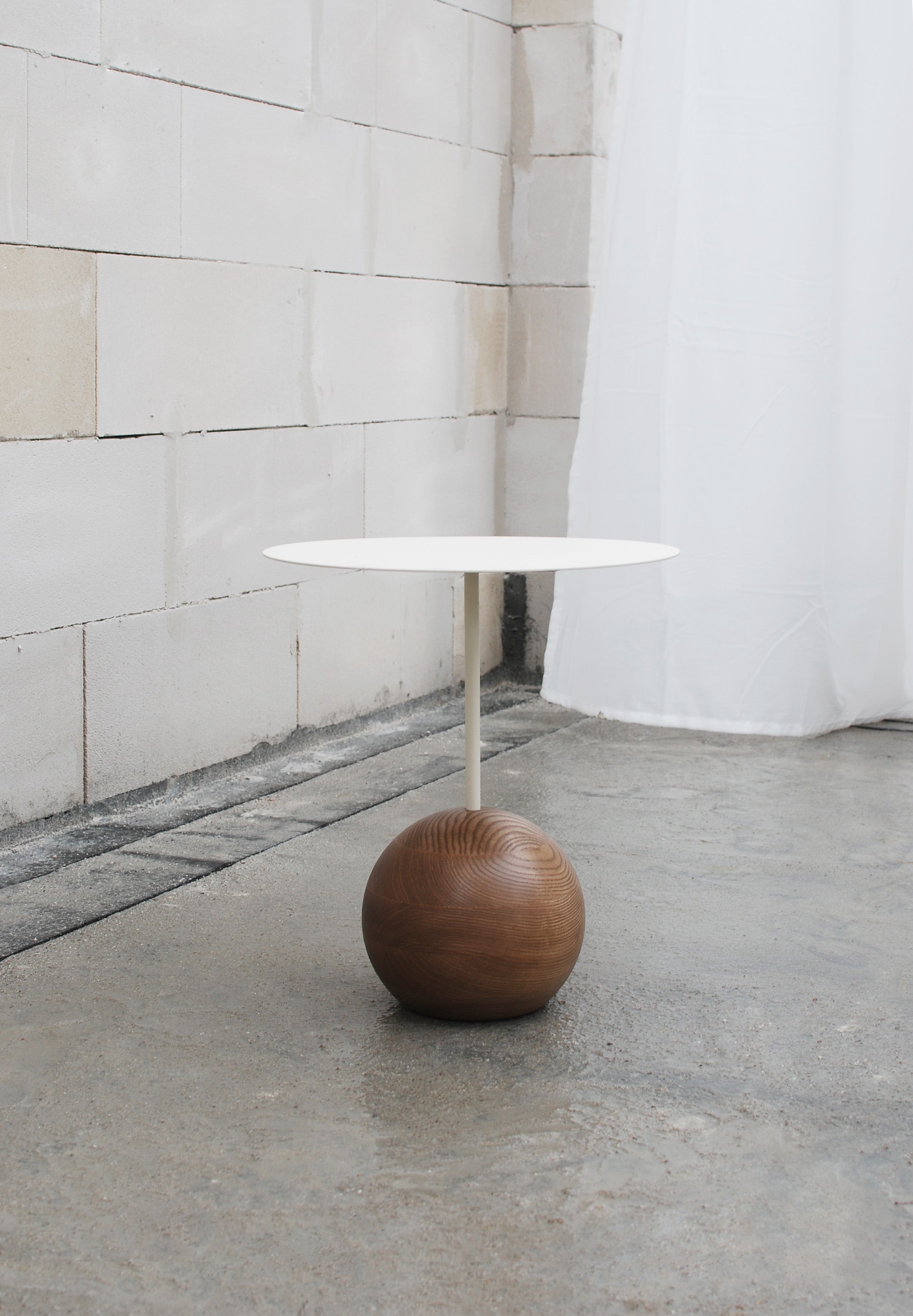 Koffietafel AN SU hout en staal