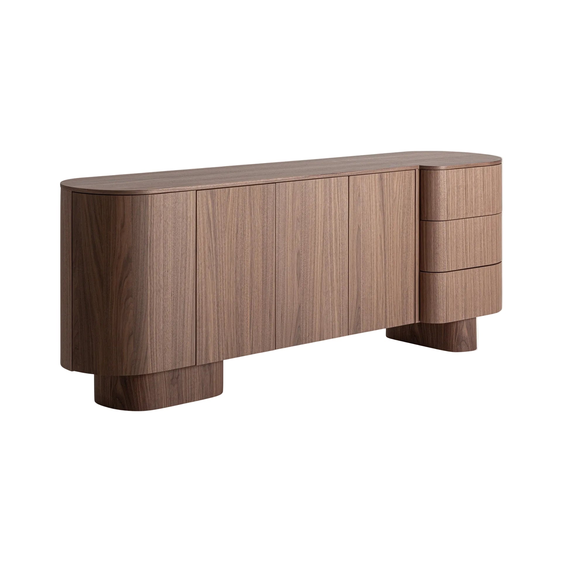 KEXBY Commode in notenhout