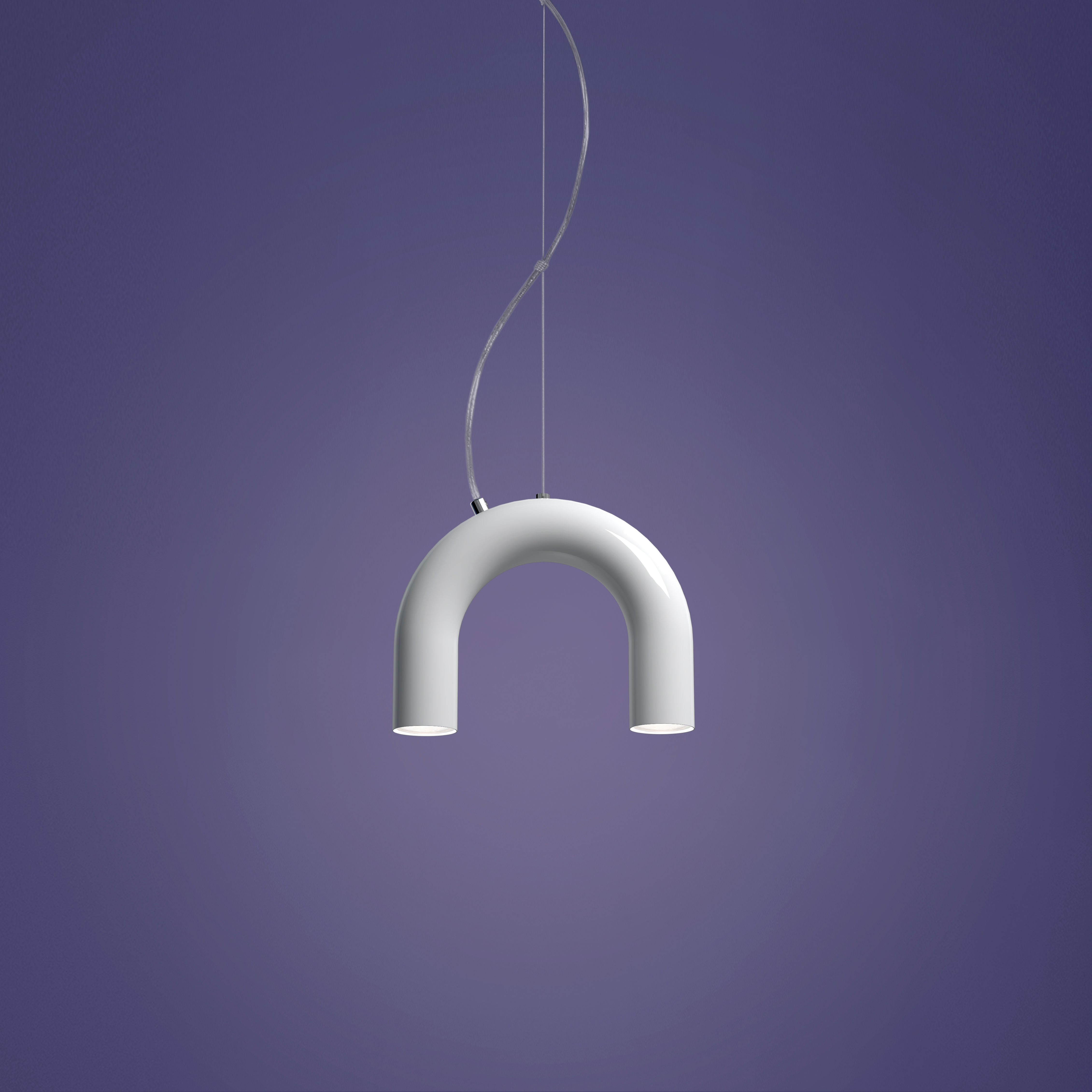 Hanglamp ARCH SINGLE wit