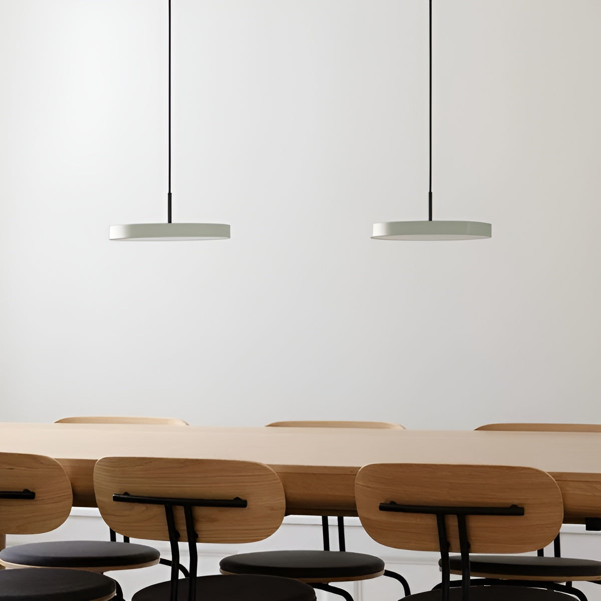 Hanglamp ASTERIA PLUS olijfgroen met zwarte inzet