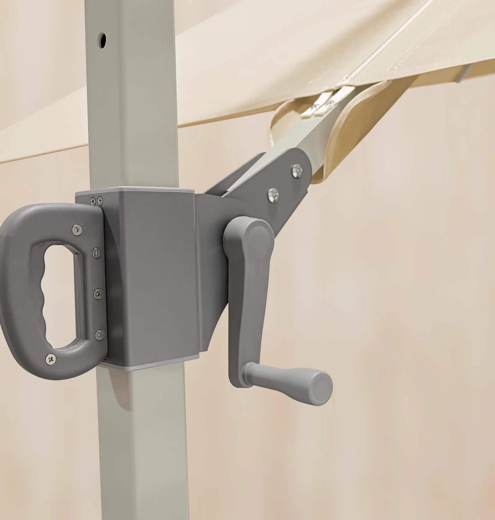 Beige Cape Regenschirm